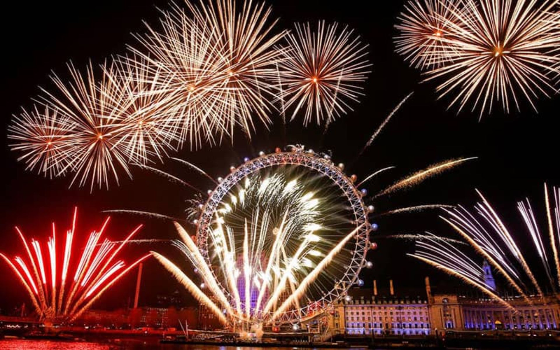 جشن سال نو در لندن