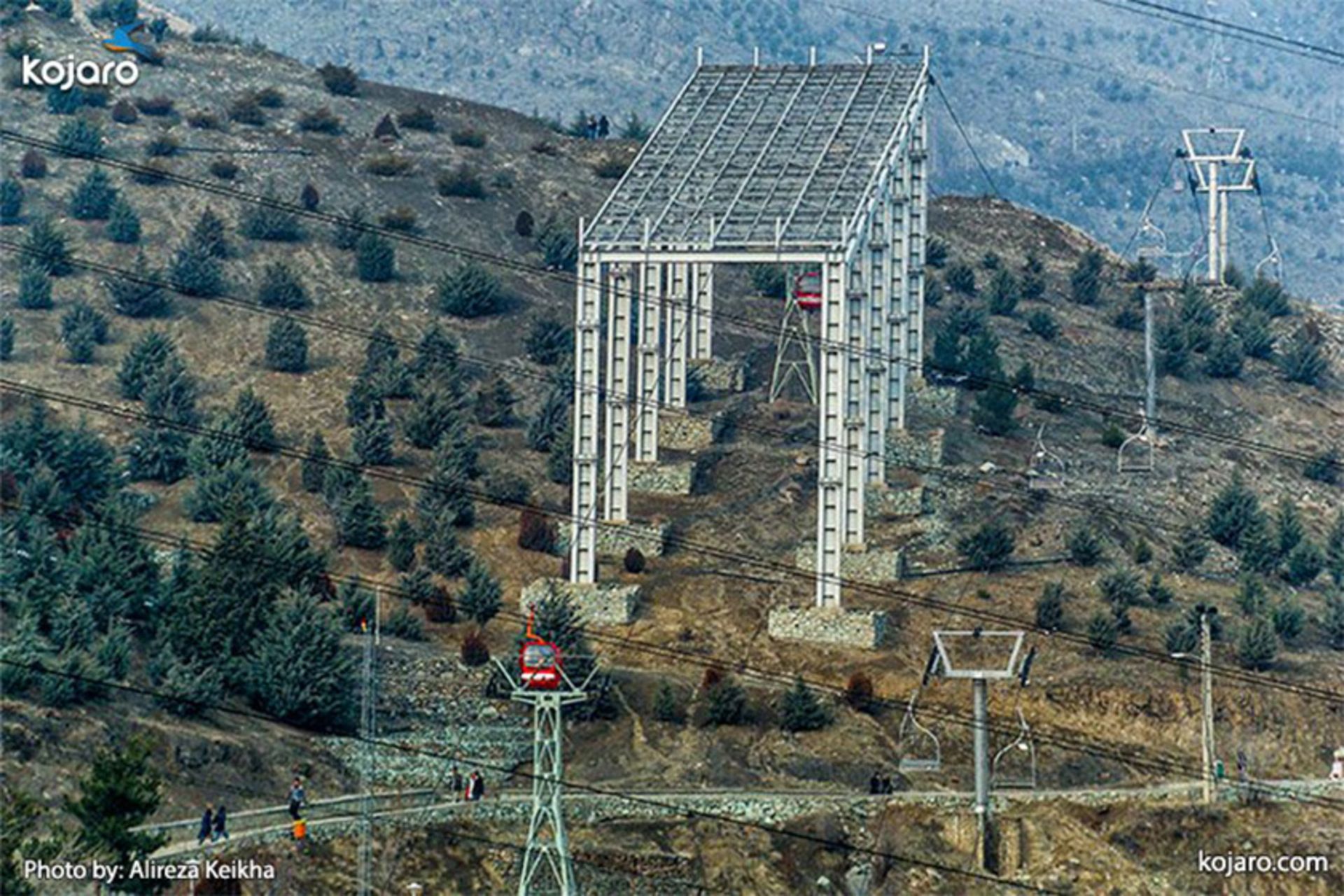 تله کابین ولنجک بام تهران