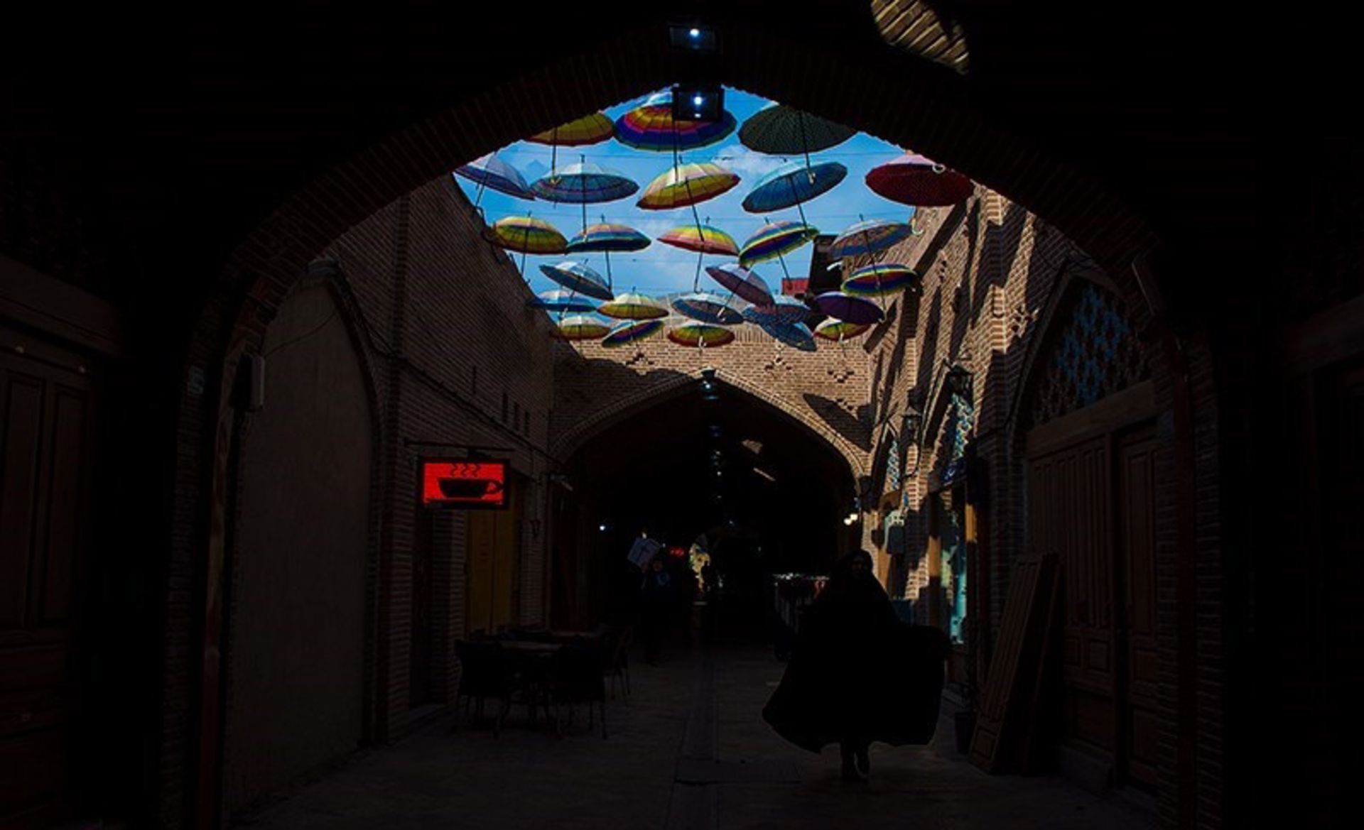 بازارچه عودلاجان در نزدیکی بازار بزرگ تهران