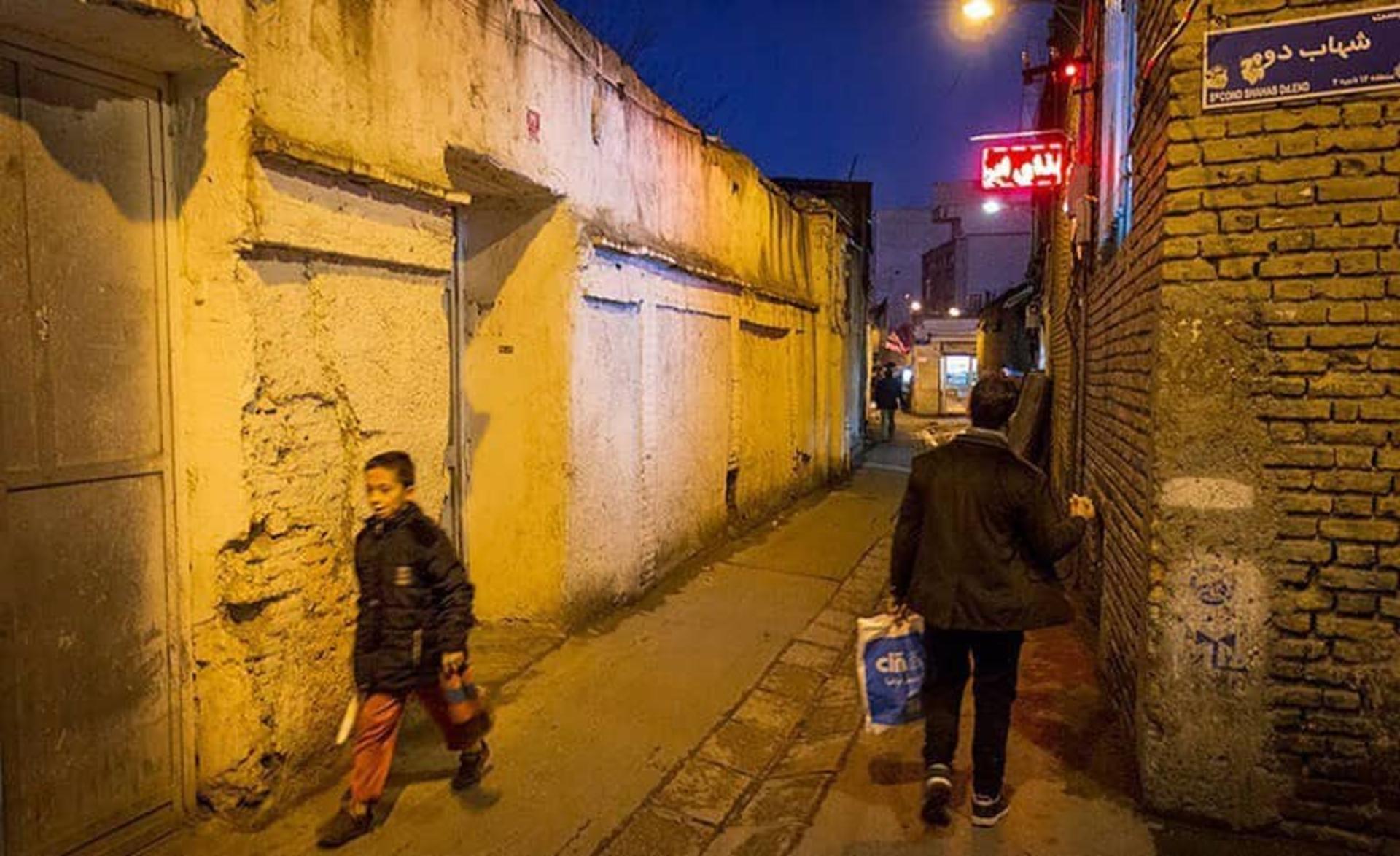 کوچه پس کوچه های تهران قدیم