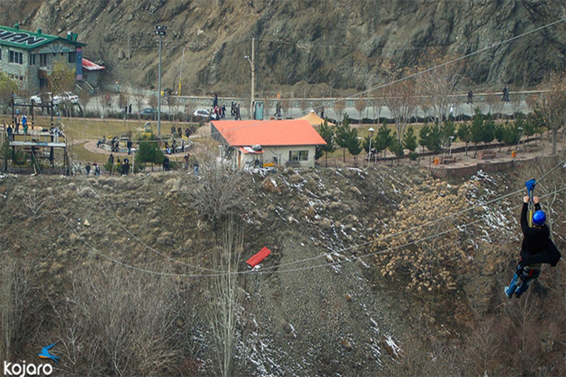 زیپ لاین بام تهران