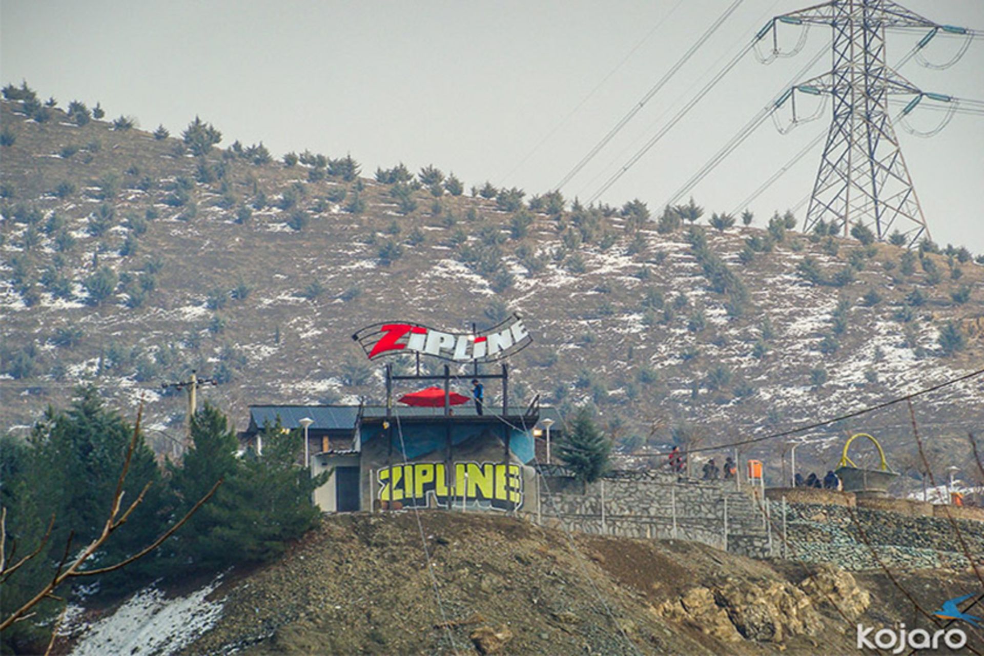 زیپ لاین بام تهران