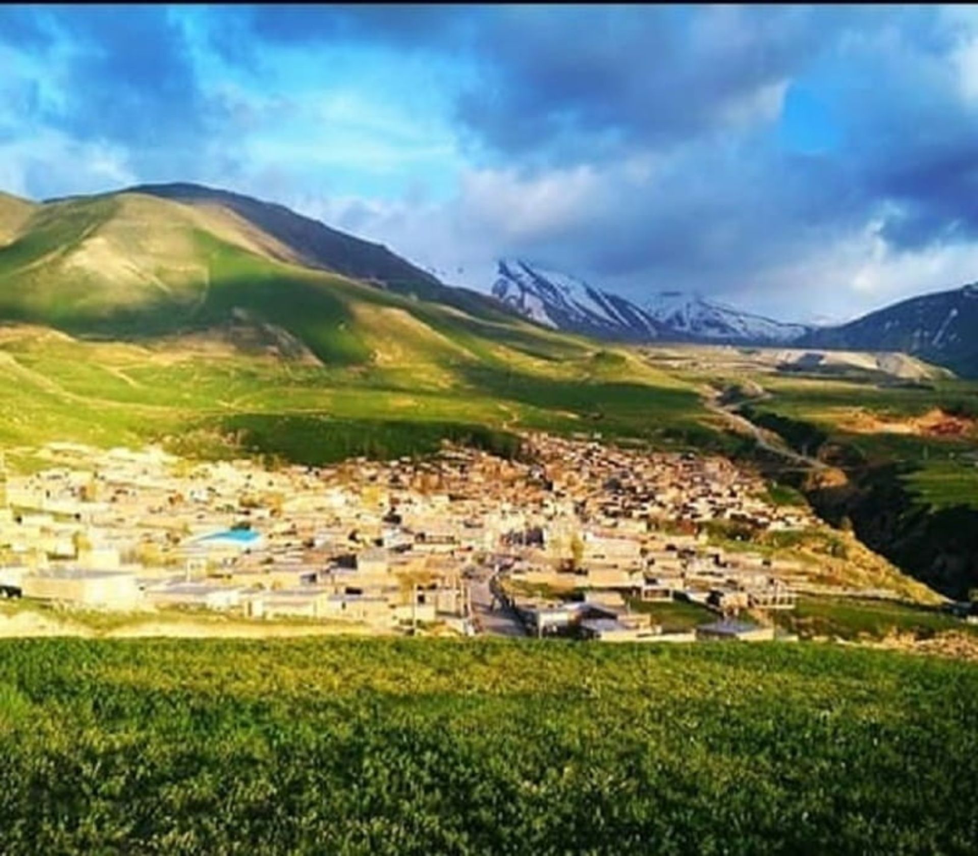 روستای موئیل در فصل تابستان