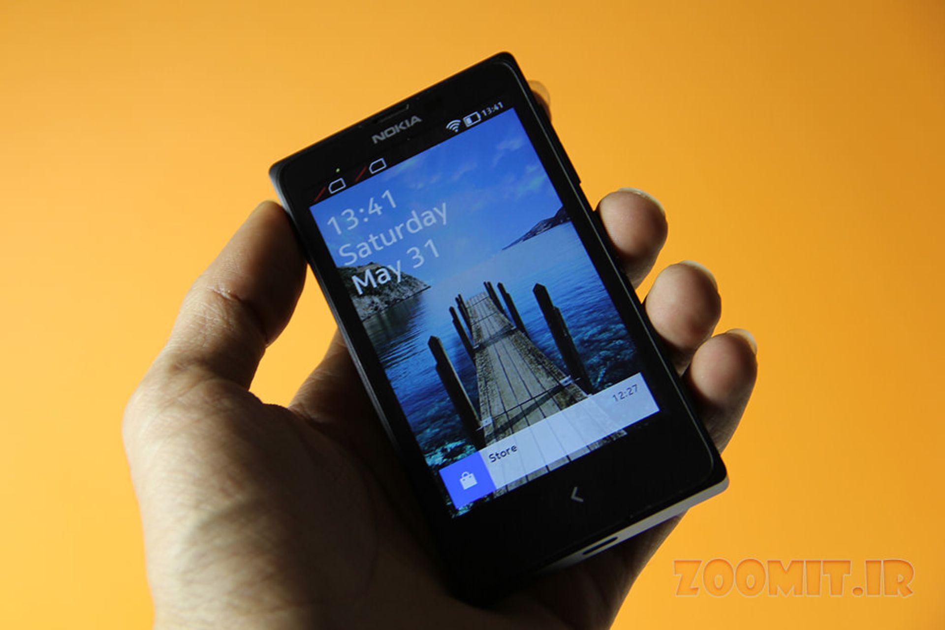 Nokia X Lock Screen