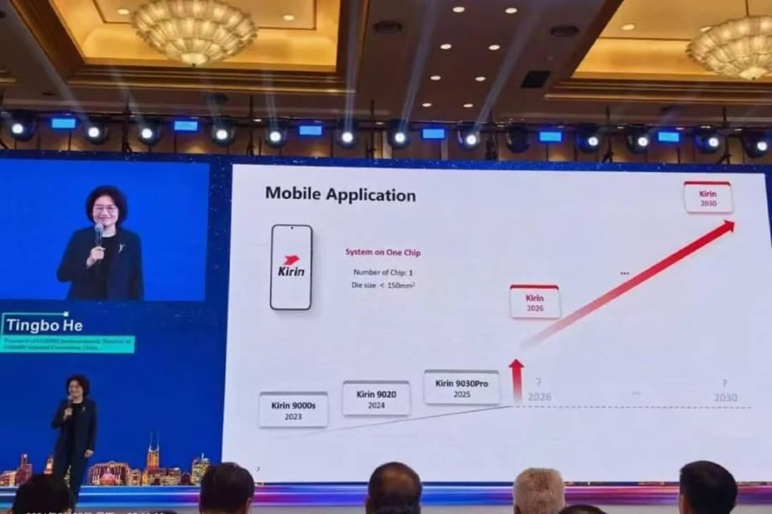 نمودار پیشرفت تراشه کرین ۲۰۲۶ هواوی