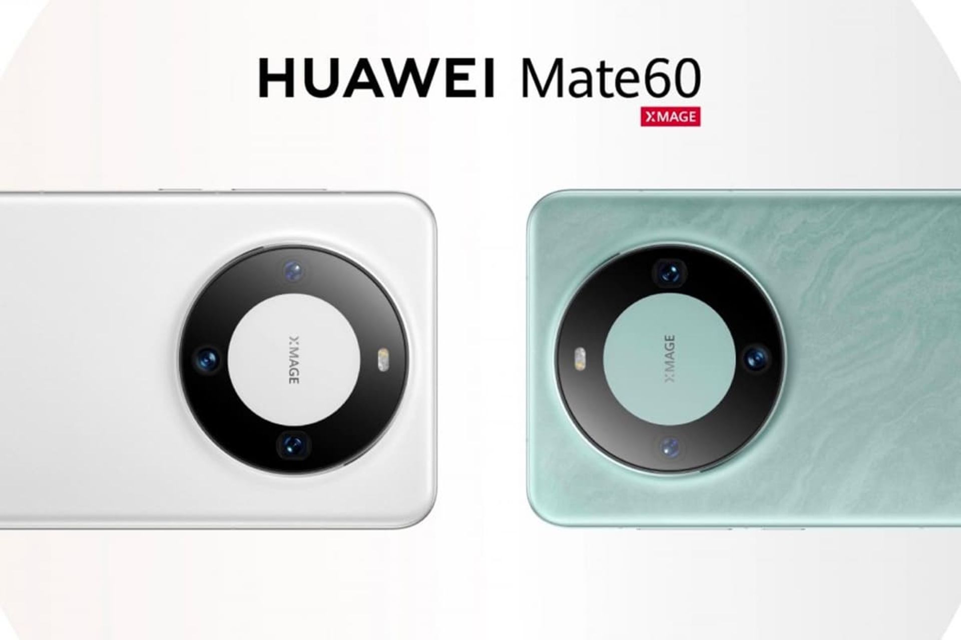هواوی میت ۶۰ / Huawei Mate 60 در دو رنگ نمای پشت
