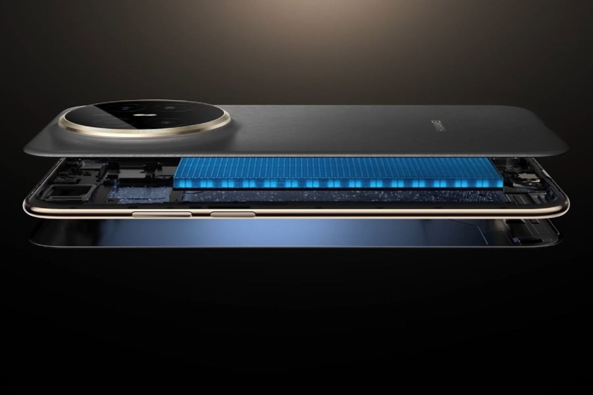 ضخامت و باتری گوشی هواوی میت ۷۰ ایر