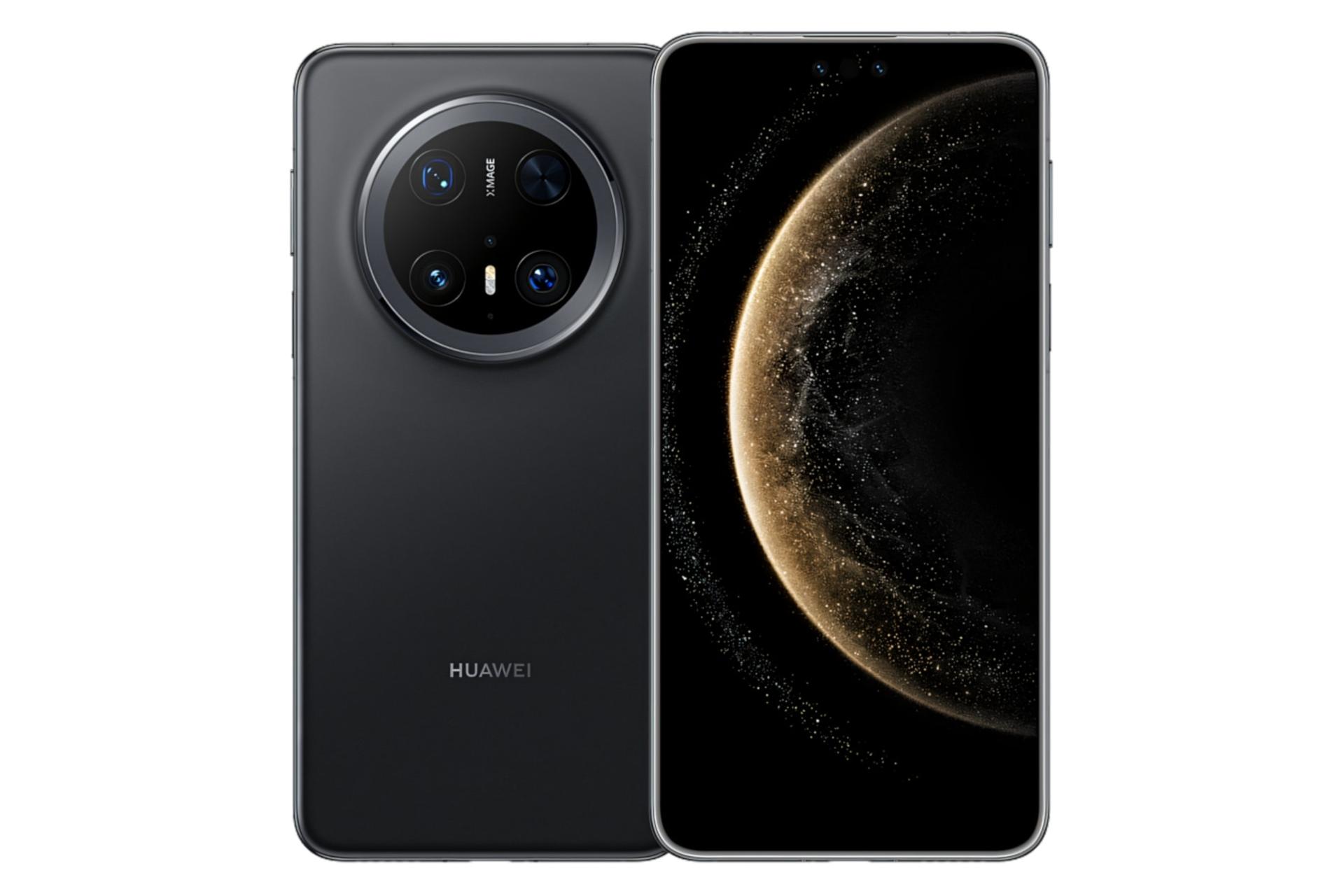 پنل جلو و پشت گوشی موبایل میت 70 پرو هواوی مشکی / Huawei Mate 70 Pro