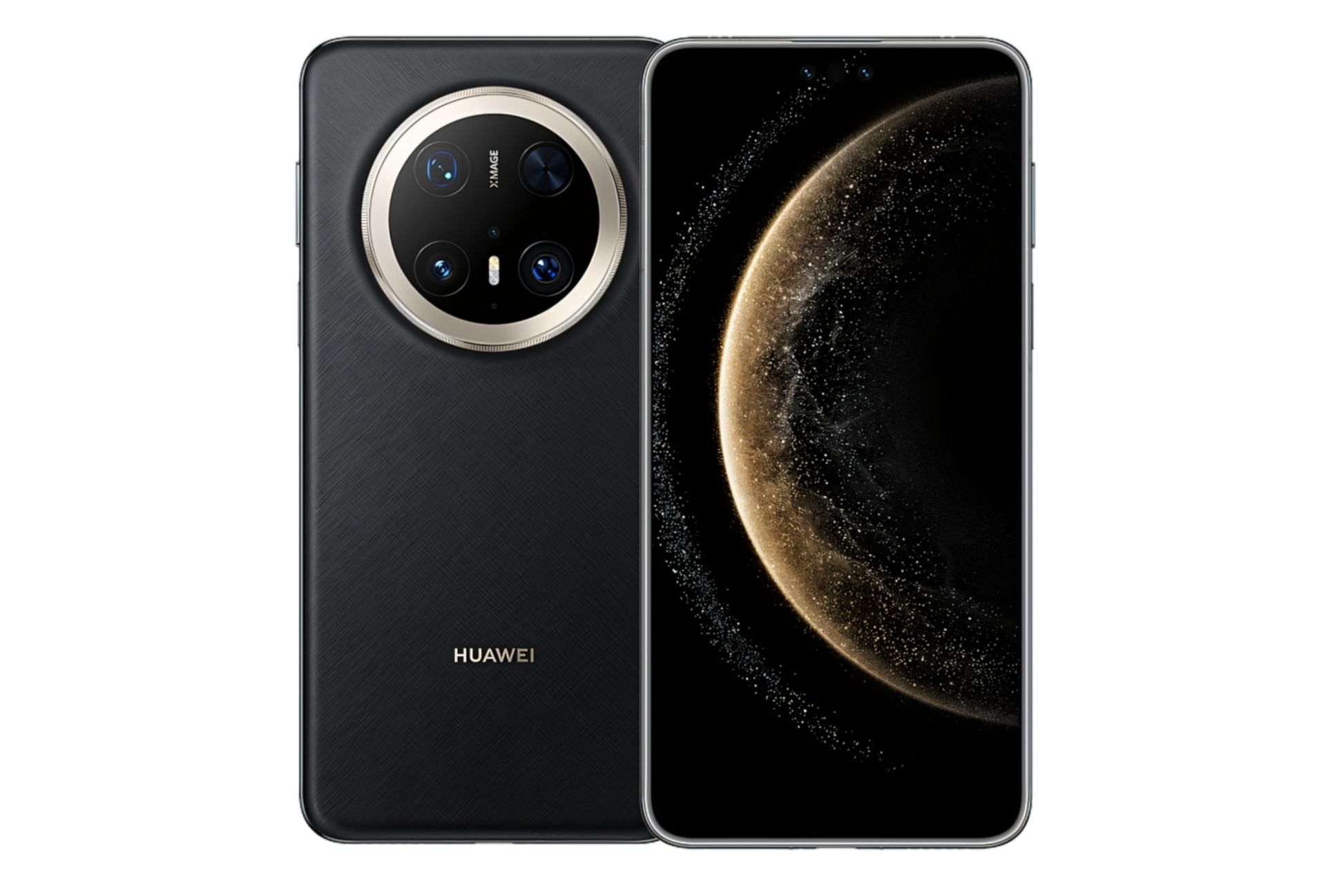 پنل جلو و پشت گوشی موبایل میت 70 پرو پلاس هواوی مشکی / Huawei Mate 70 Pro Plus