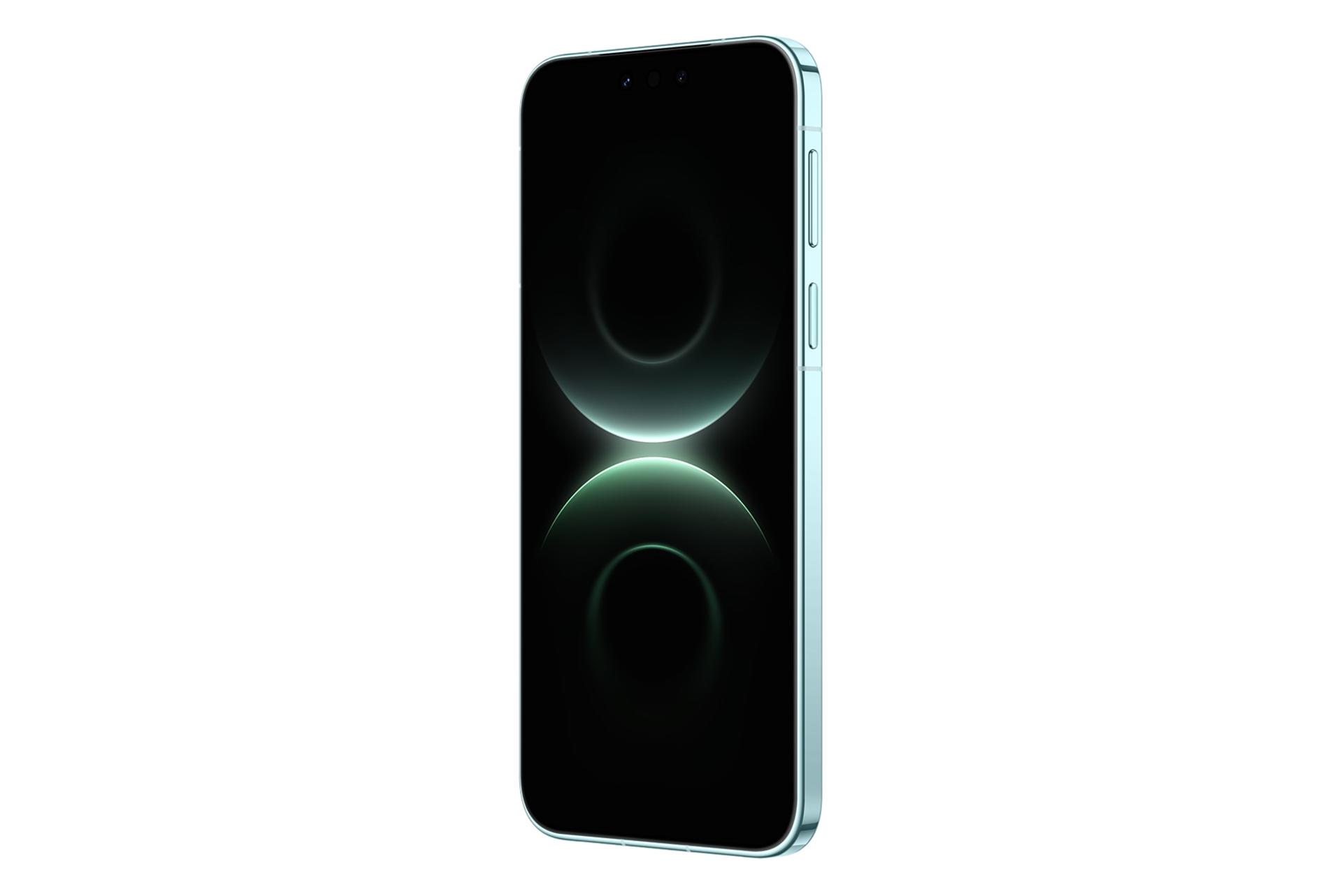 پنل جلو و صفحه نمایش گوشی موبایل میت 80 پرو هواوی سبز / Huawei Mate 80 Pro