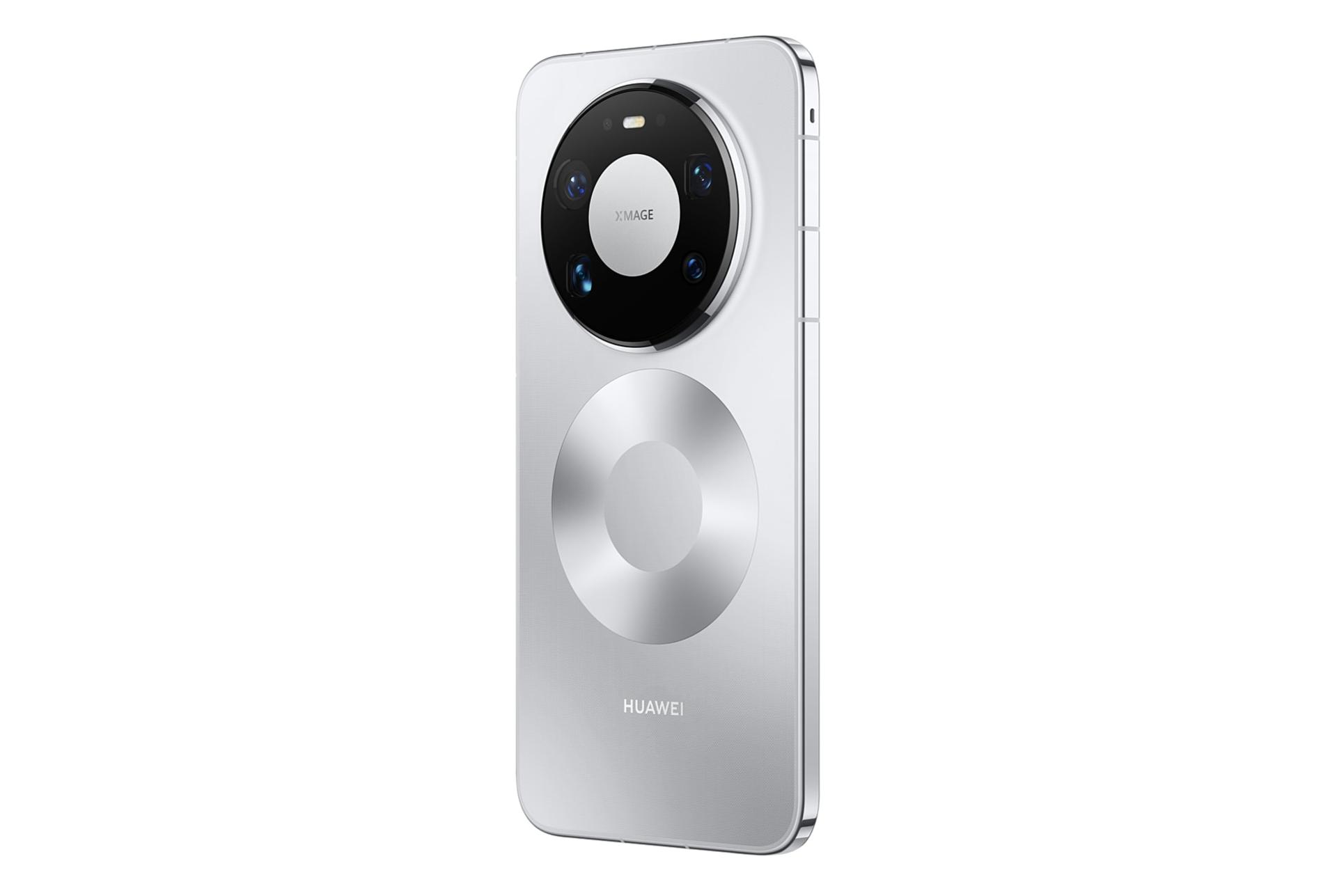 پنل پشت و چینش دوربین گوشی موبایل میت 80 پرو مکس هواوی نقره ای / Huawei Mate 80 Pro Max