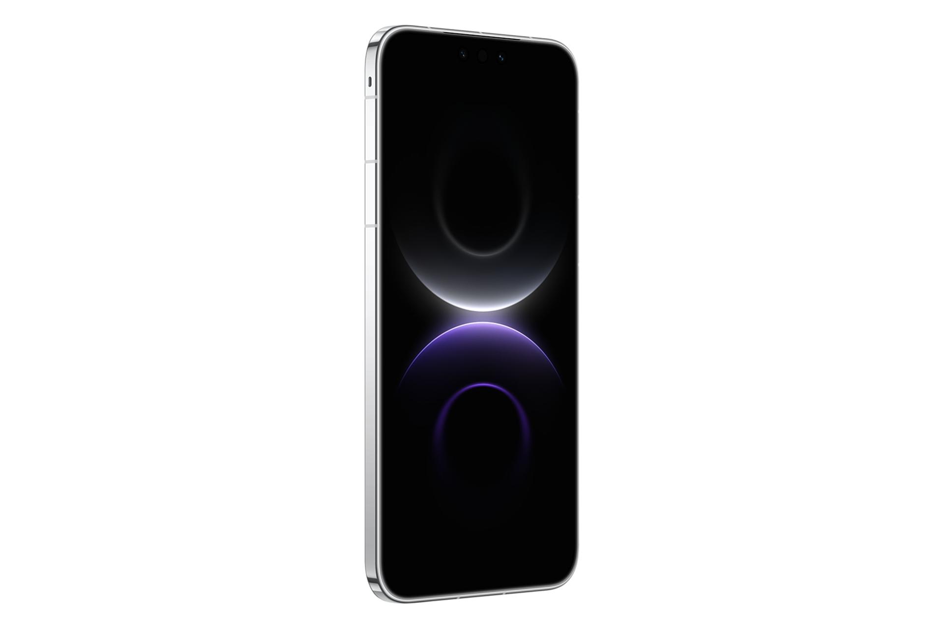 پنل جلو و صفحه نمایش گوشی موبایل میت 80 پرو مکس هواوی نقره ای / Huawei Mate 80 Pro Max