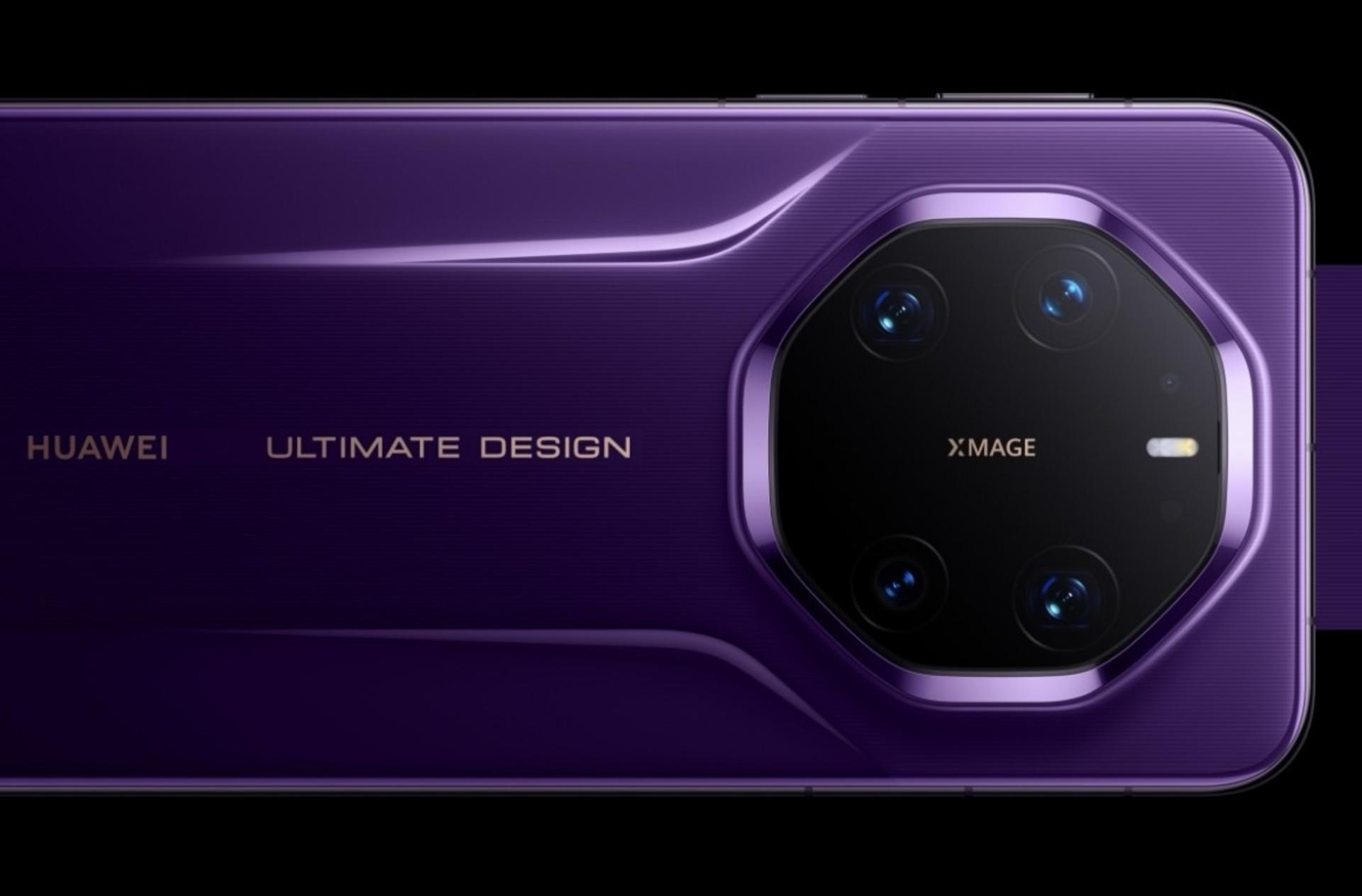 گوشی Mate 80 RS Ultimate Design هواوی در رنگ بنفش