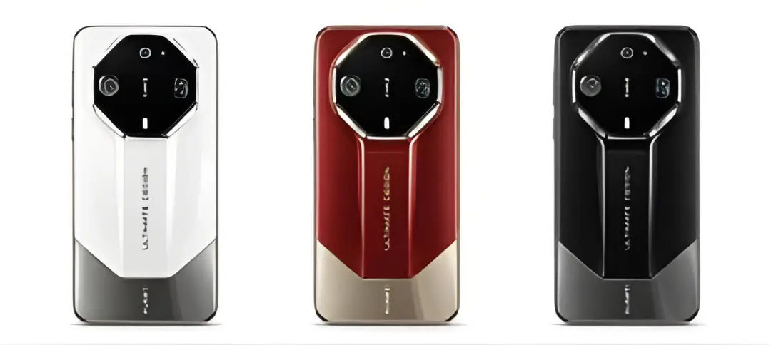 گوشی هوشمند هواوی Mate 90 RS در سه رنگ سفید، قرمز و مشکی
