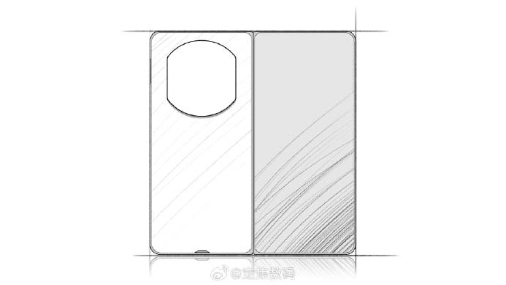 کانسپت منتسب‌به هواوی میت X8 با طراحی دوربین متفاوت