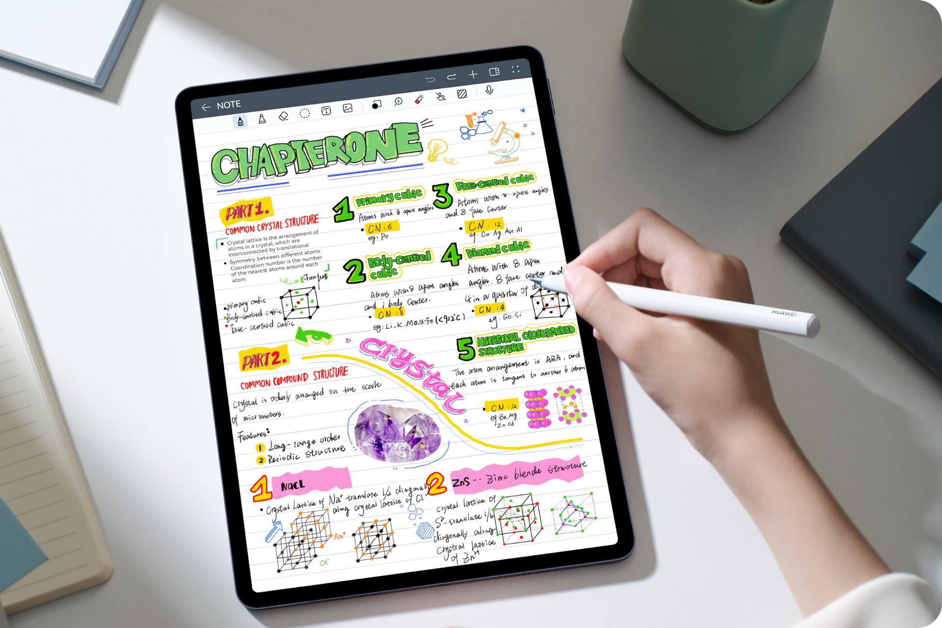 نقاشی کشیدن روی تبلت هواوی MatePad Air PaperMatte