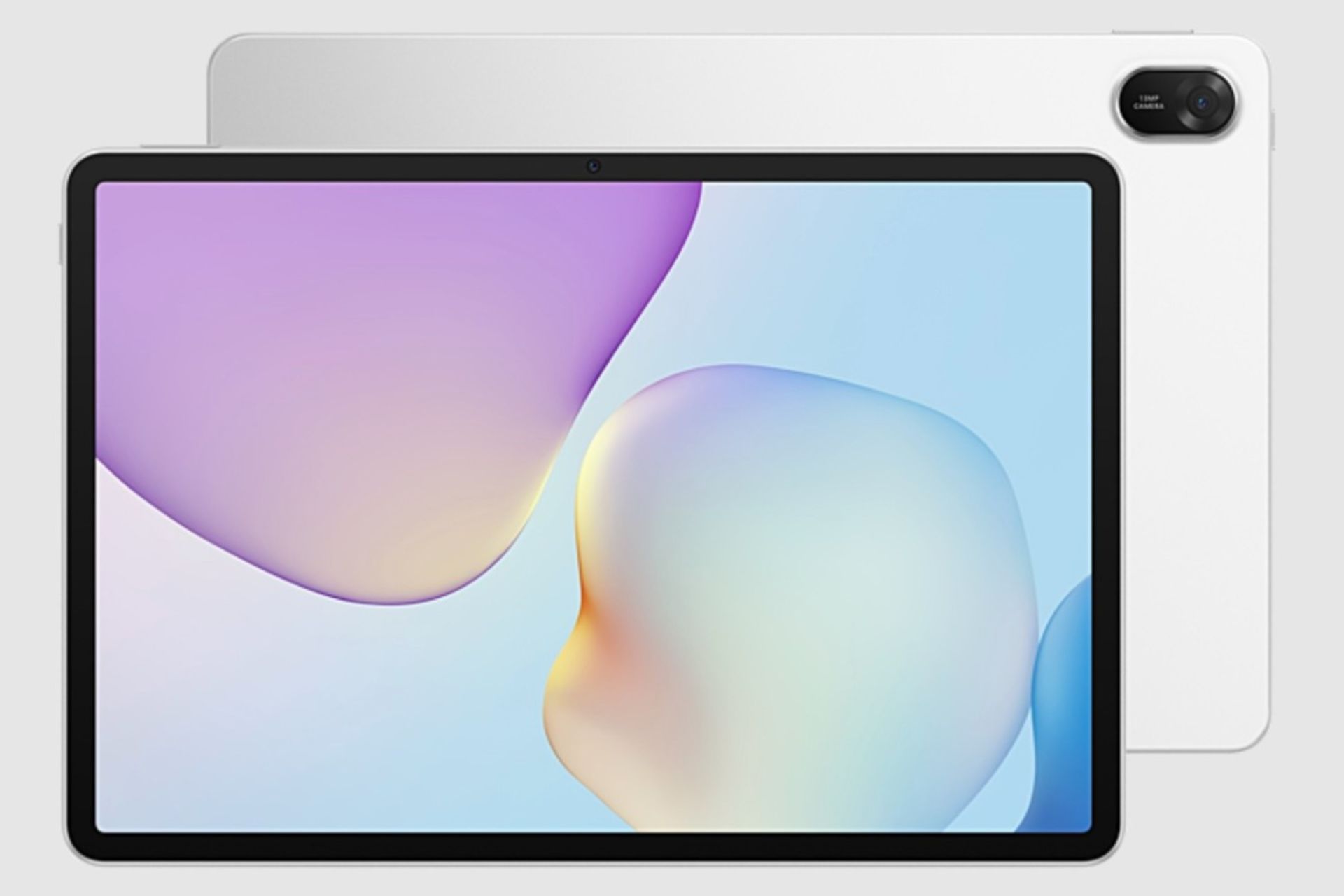 پنل پشت و جلو تبلت میت‌پد ۲۰۲۶ هواوی رنگ نقره‌ای