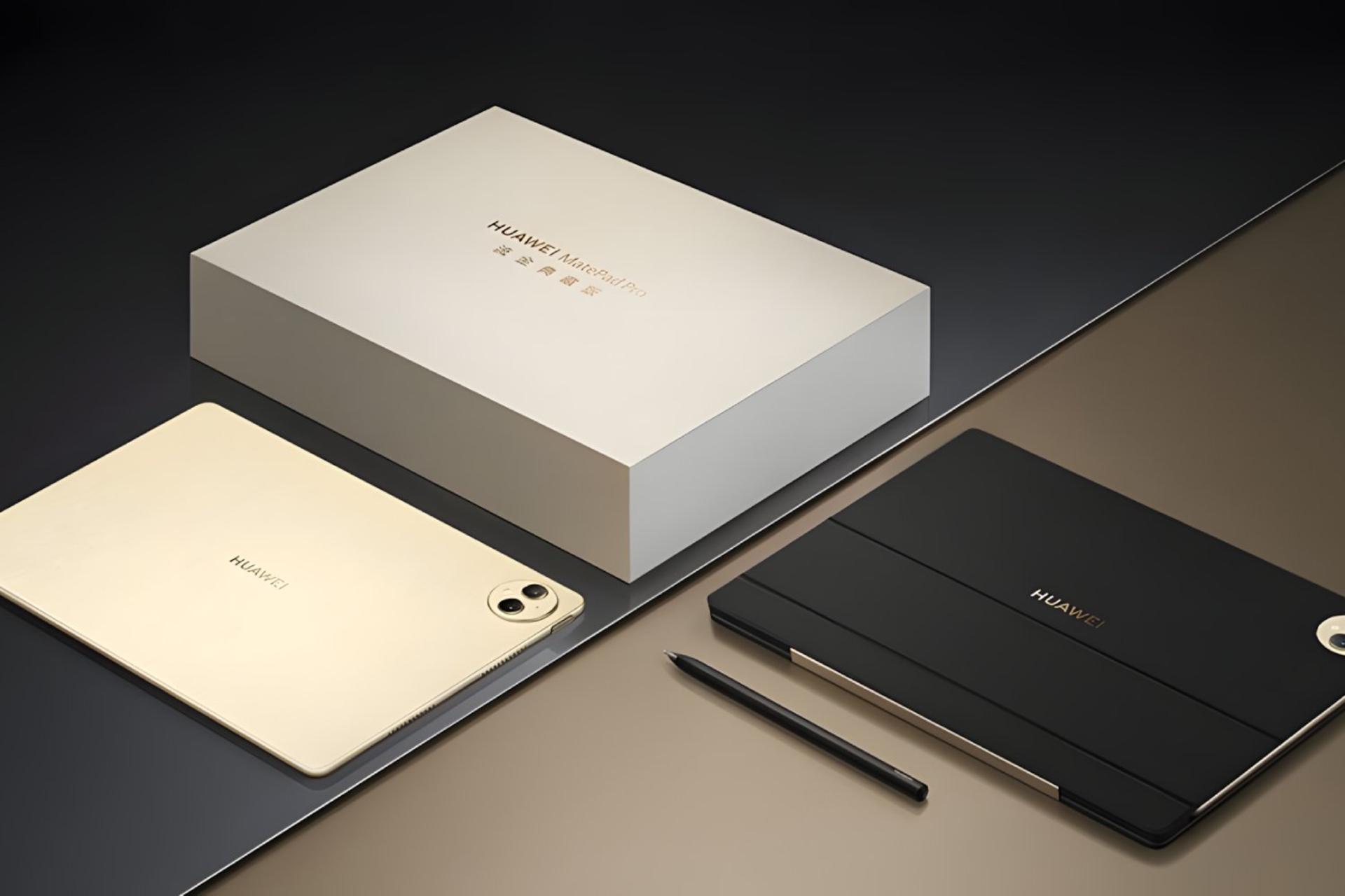 هواوی میت پد پرو ۲۰۲۵ مدل Gold Collector Edition