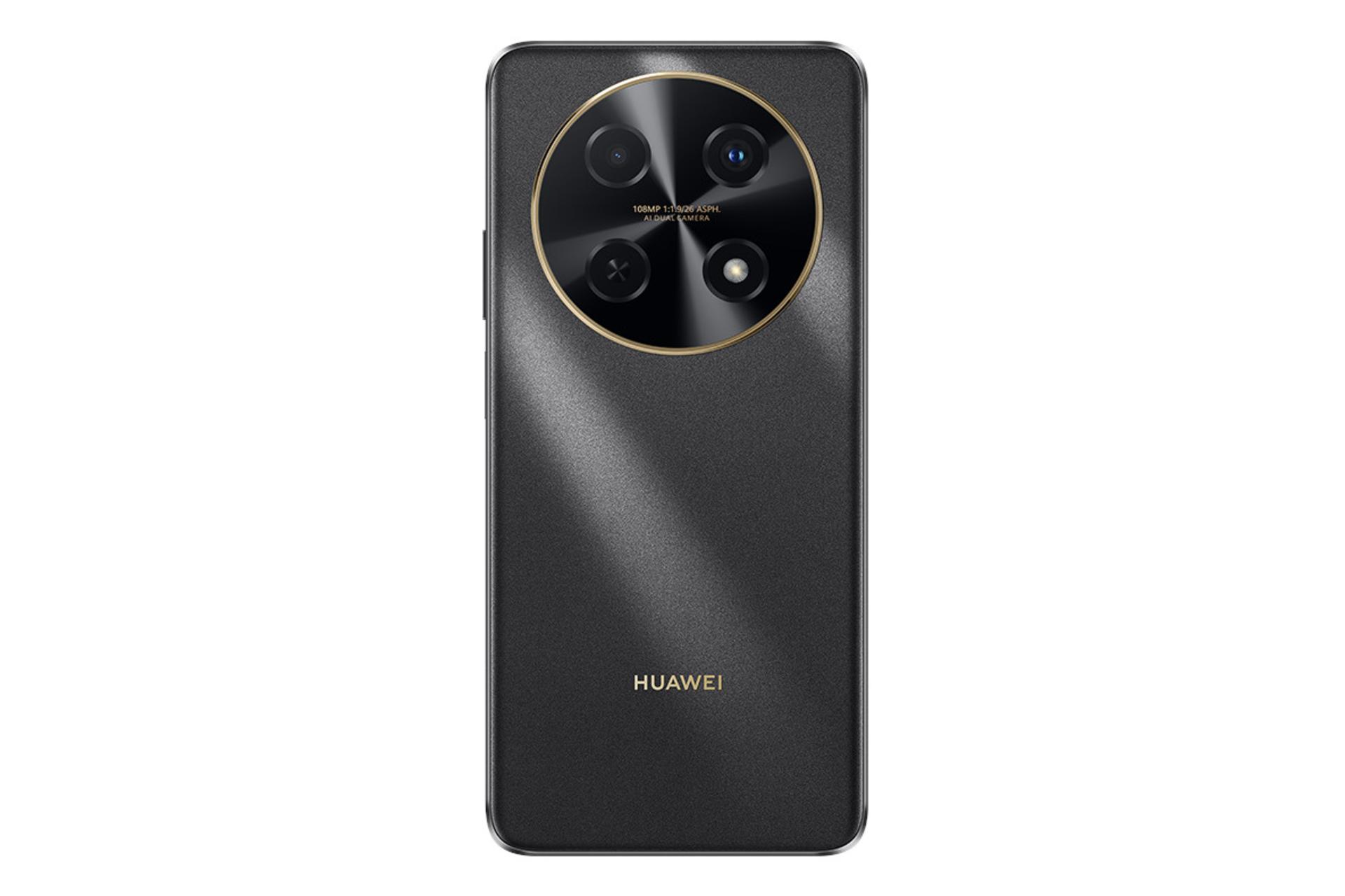 پنل پشت و چینش دوربین گوشی موبایل نوا 12i هواوی مشکی / Huawei nova 12i