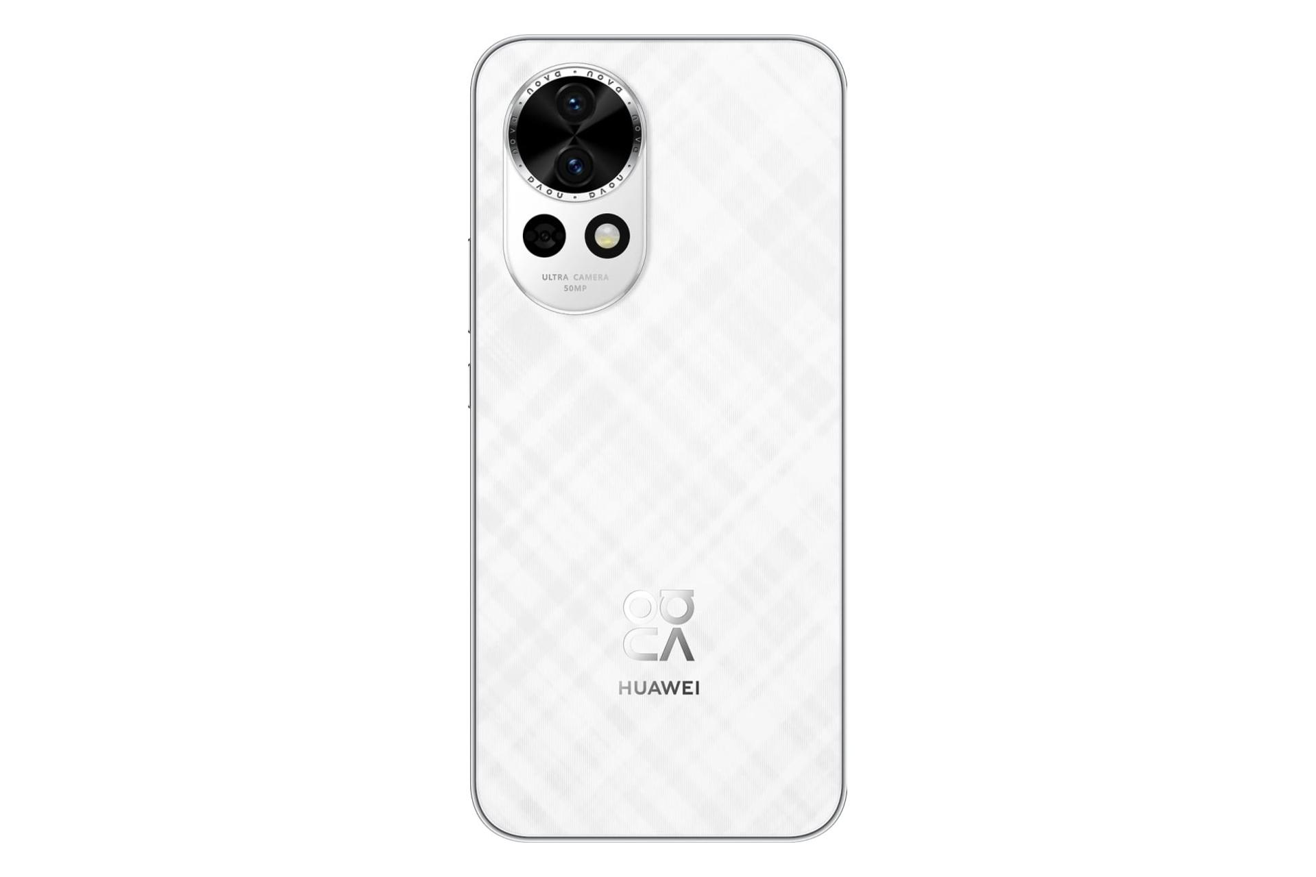 پنل پشت و چینش دوربین گوشی موبایل نوا 13 هواوی سفید / Huawei nova 13