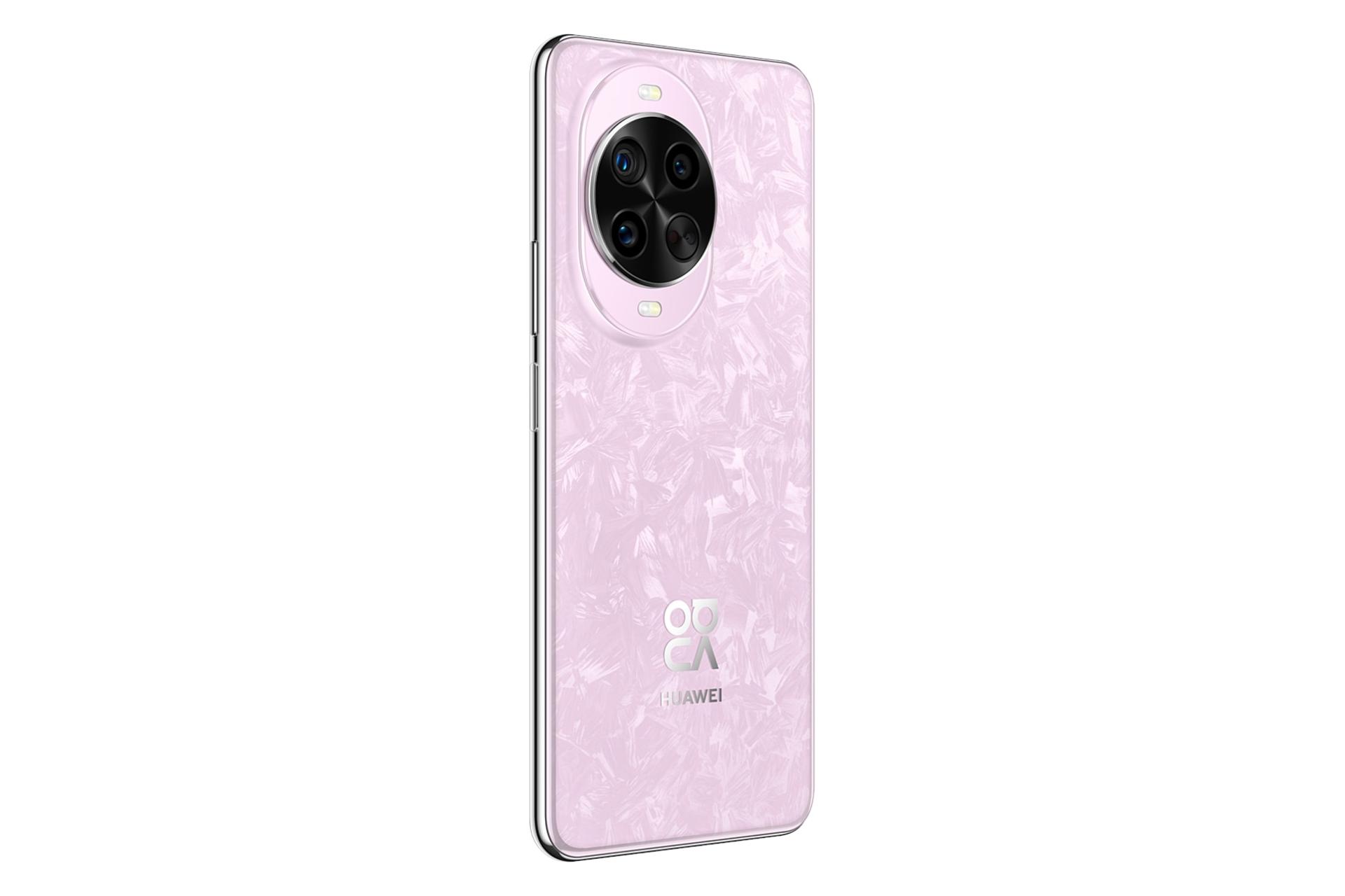 پنل پشت و چینش دوربین گوشی موبایل نوا 14 پرو هواوی صورتی روشن / Huawei nova 14 Pro