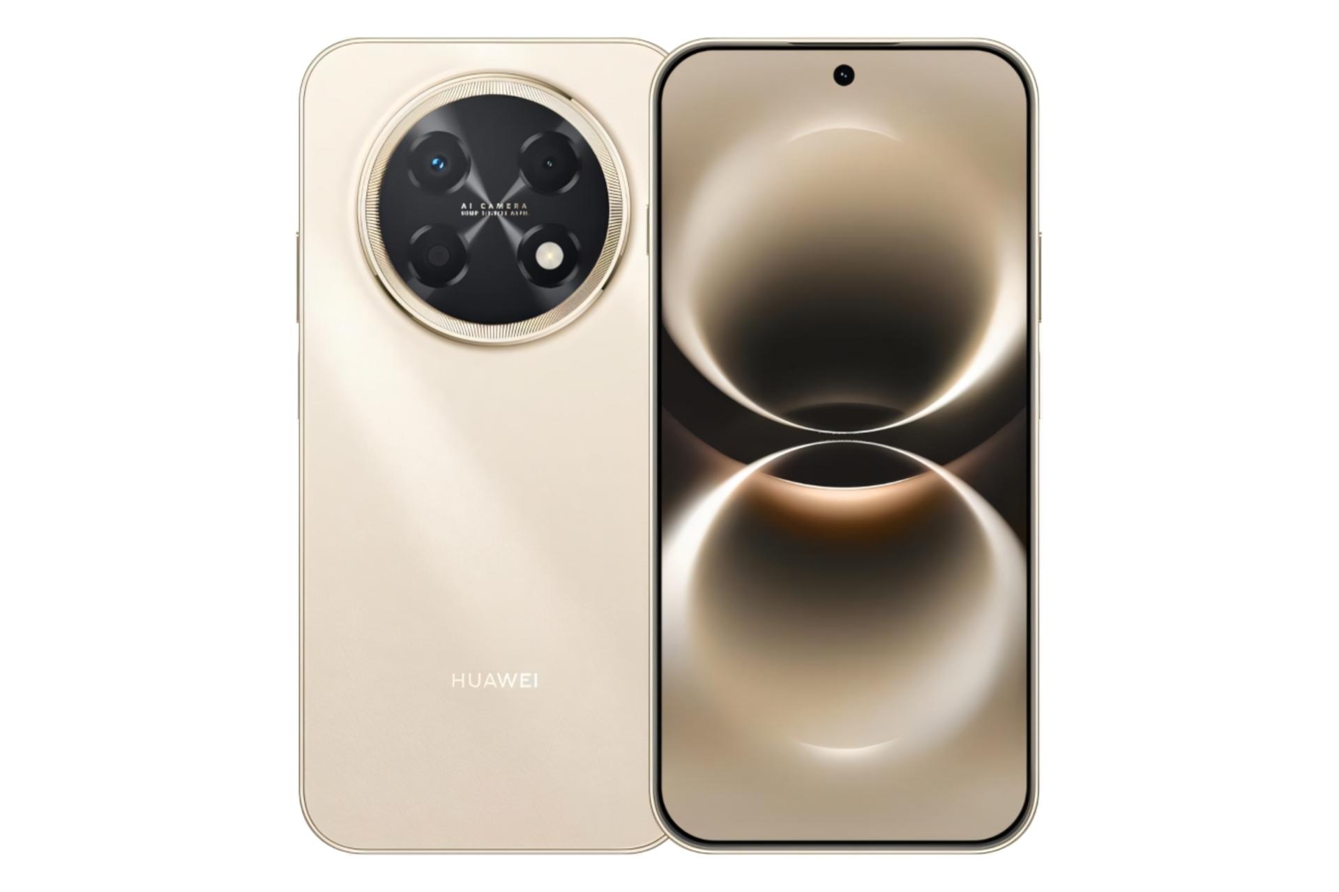 پنل جلو و پشت گوشی موبایل نوا 15 مکس هواوی طلایی / Huawei nova 15 Max