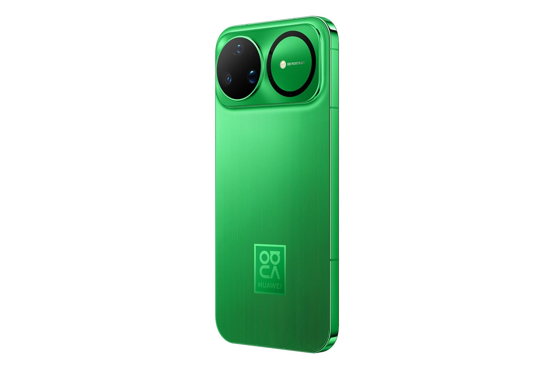 پنل پشت و چینش دوربین گوشی موبایل نوا 15 اولترا هواوی سبز / Huawei nova 15 Ultra