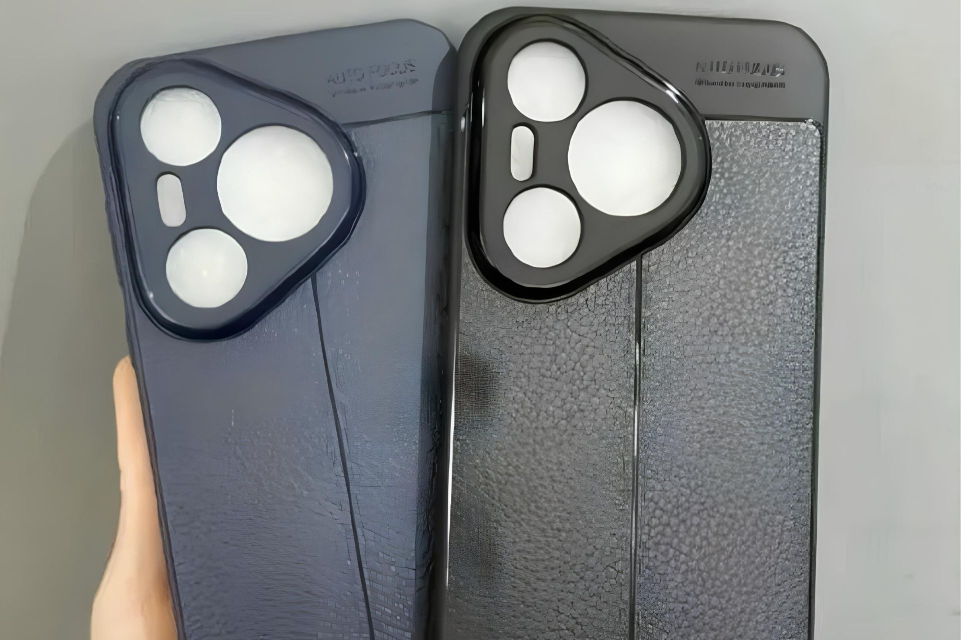 قاب محافظ گوشی هواوی P70 در در دورنگ از نمای پشت