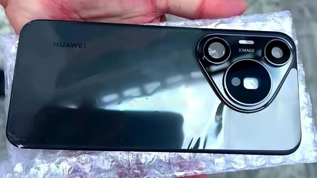 کاور پشتی گوشی هواوی Pura 70 pro با رنگ مشکی براق