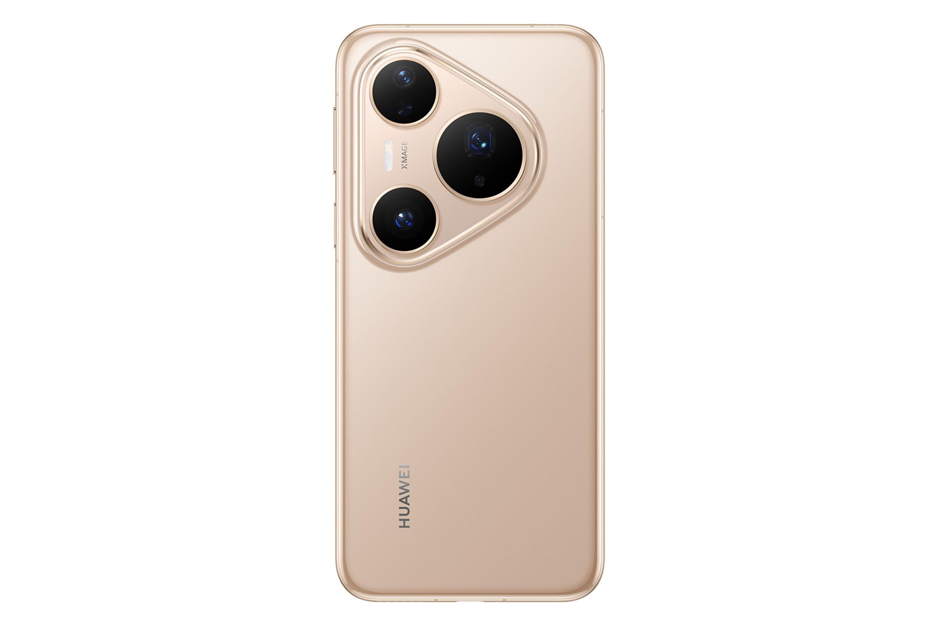 پنل پشت و چینش دوربین گوشی موبایل پیورا 80 پرو هواوی طلایی / Huawei Pura 80 Pro