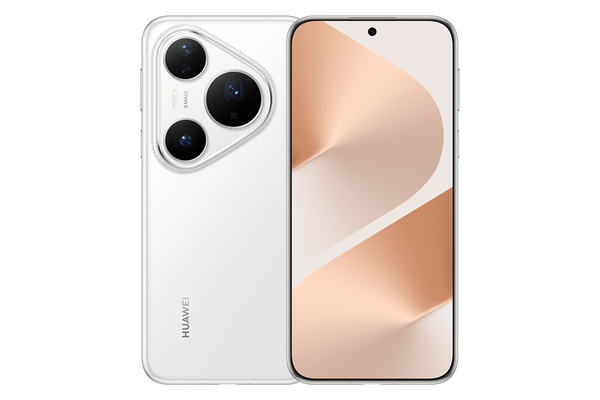 پنل جلو و پشت گوشی موبایل پیورا 80 پرو هواوی سفید / Huawei Pura 80 Pro