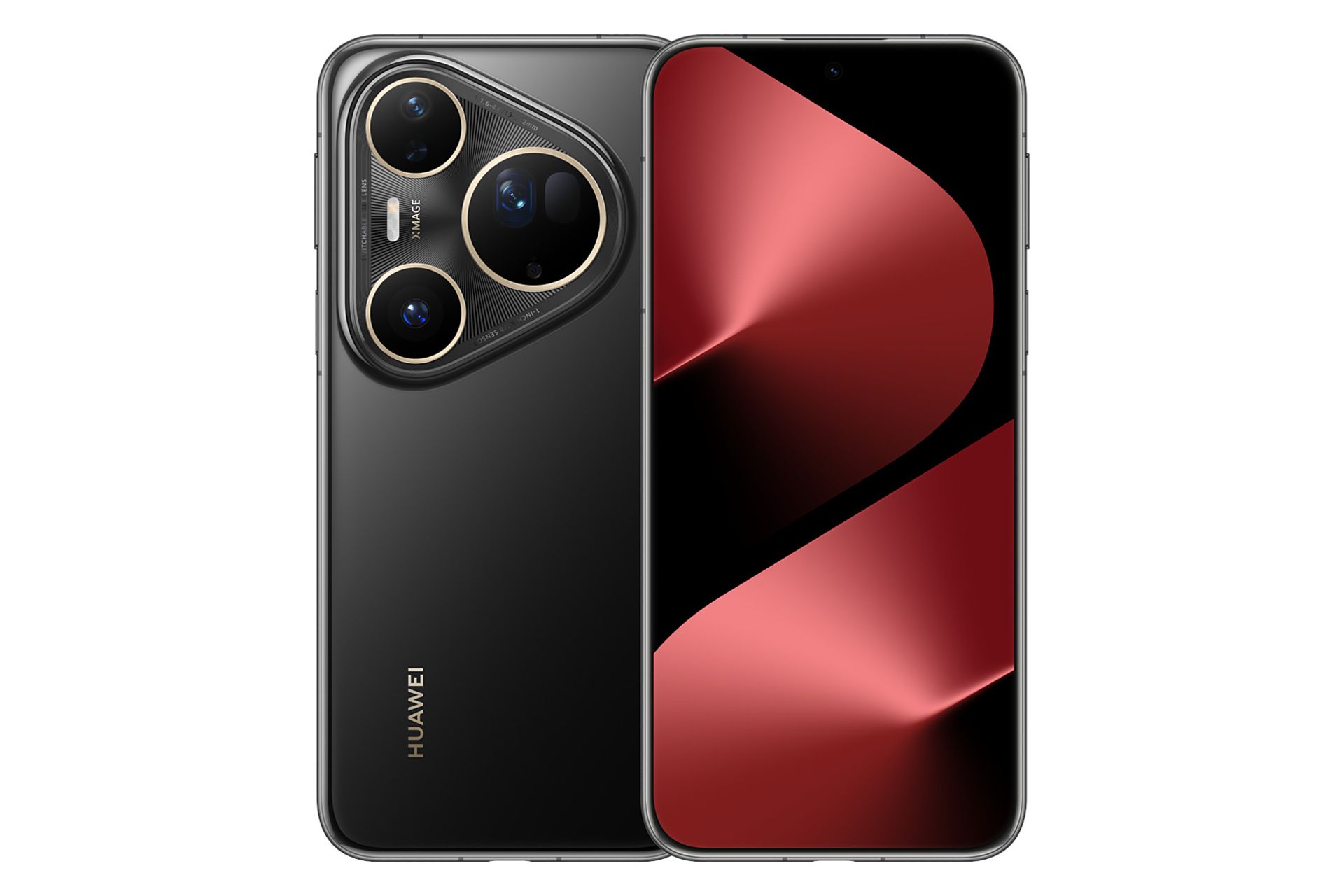 پنل جلو و پشت گوشی موبایل پیورا 80 اولترا هواوی مشکی / Huawei Pura 80 Ultra