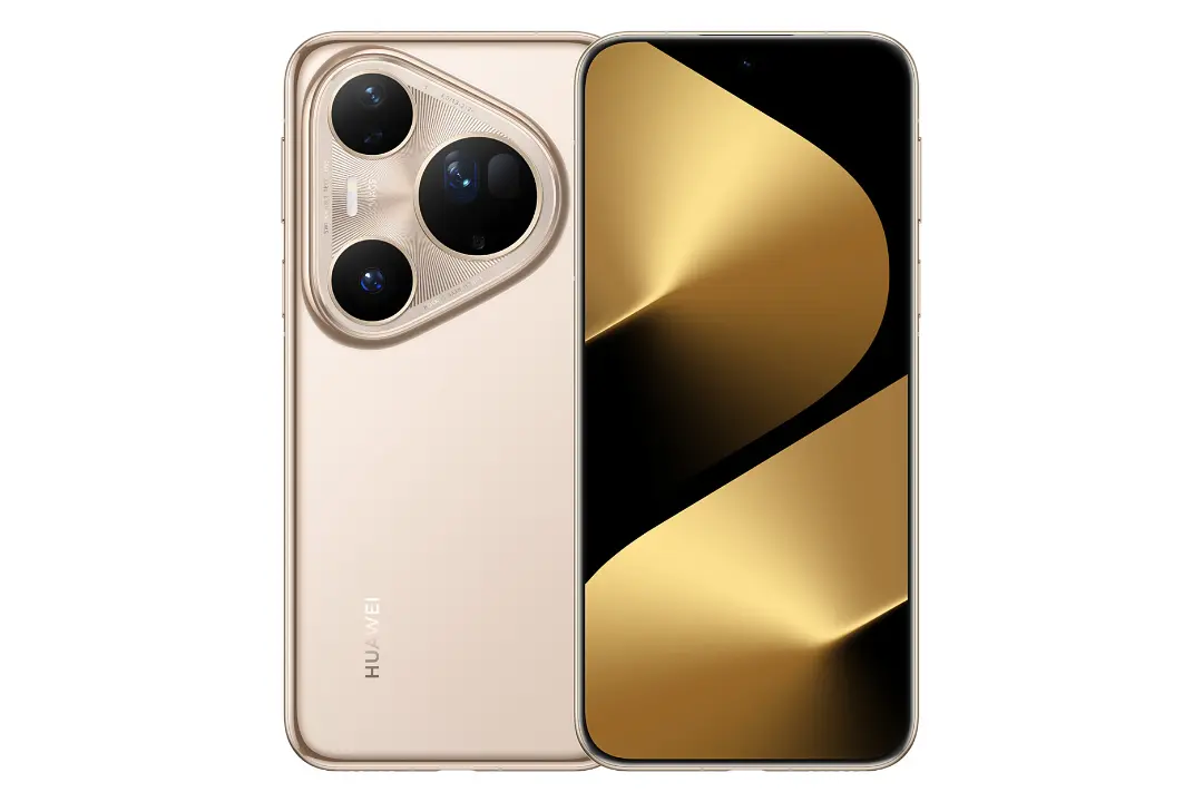 پنل جلو و پشت گوشی موبایل پیورا 80 اولترا هواوی طلایی / Huawei Pura 80 Ultra