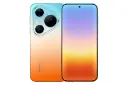 پنل جلو و پشت گوشی موبایل پیورا 90 پرو مکس هواوی آبی و نارنجی / Huawei Pura 90 Pro Max