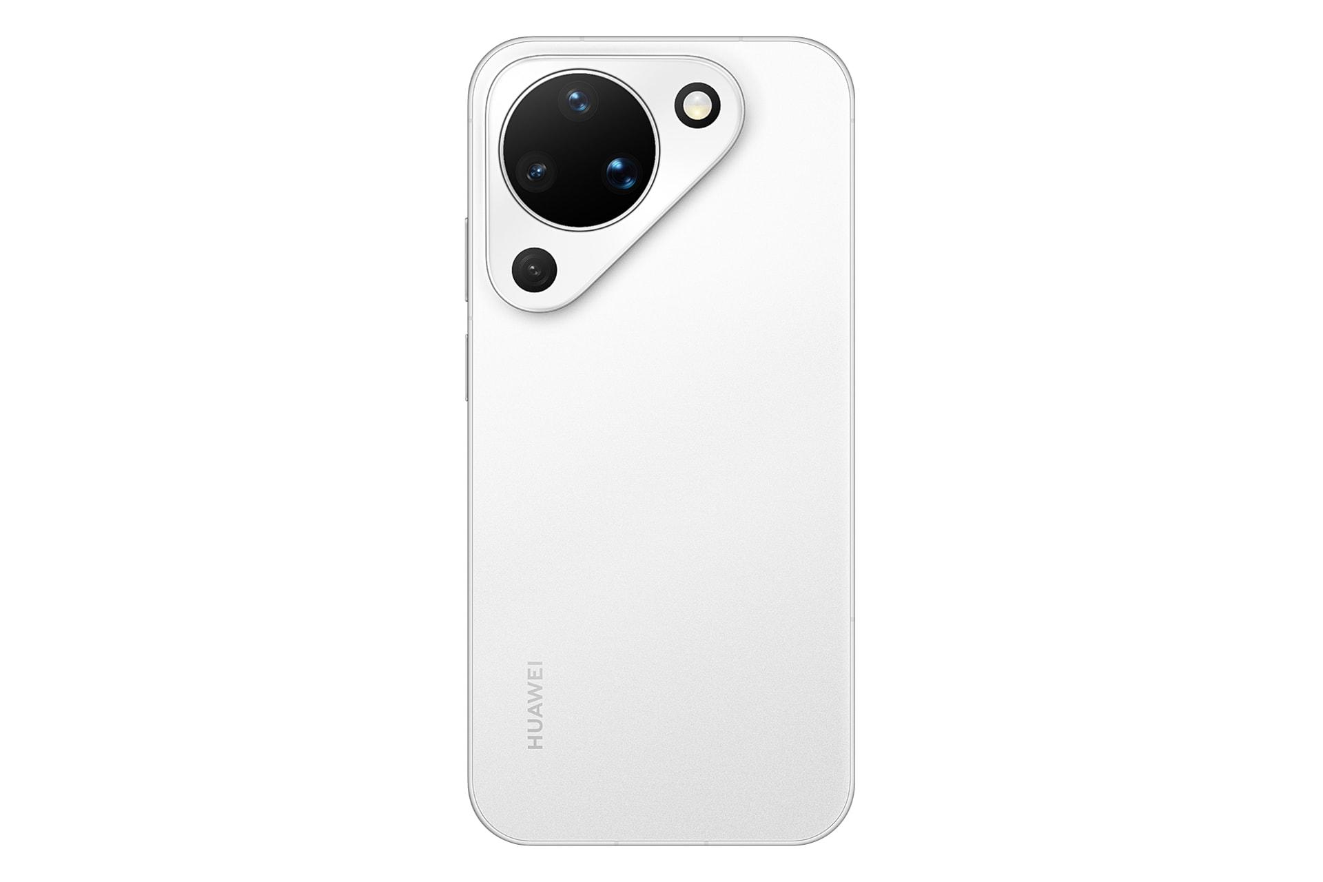 پنل پشت و چینش دوربین گوشی موبایل پیورا 90 هواوی سفید / Huawei Pura 90