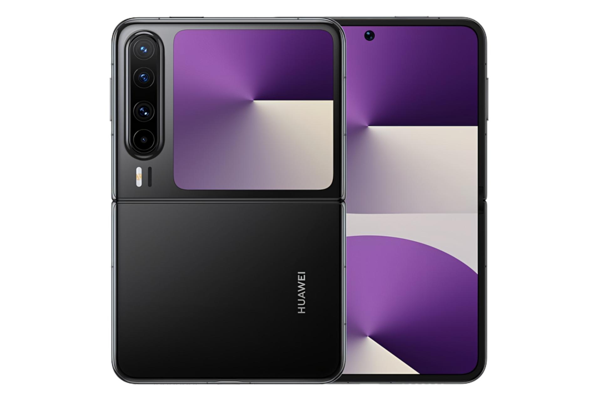 پنل جلو و پشت گوشی موبایل پیورا ایکس هواوی مشکی / Huawei Pura X