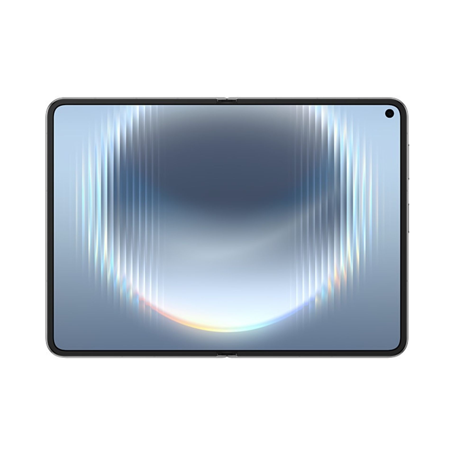 نمای جلو گوشی هواوی پیورا ایکس مکس در حالت باز