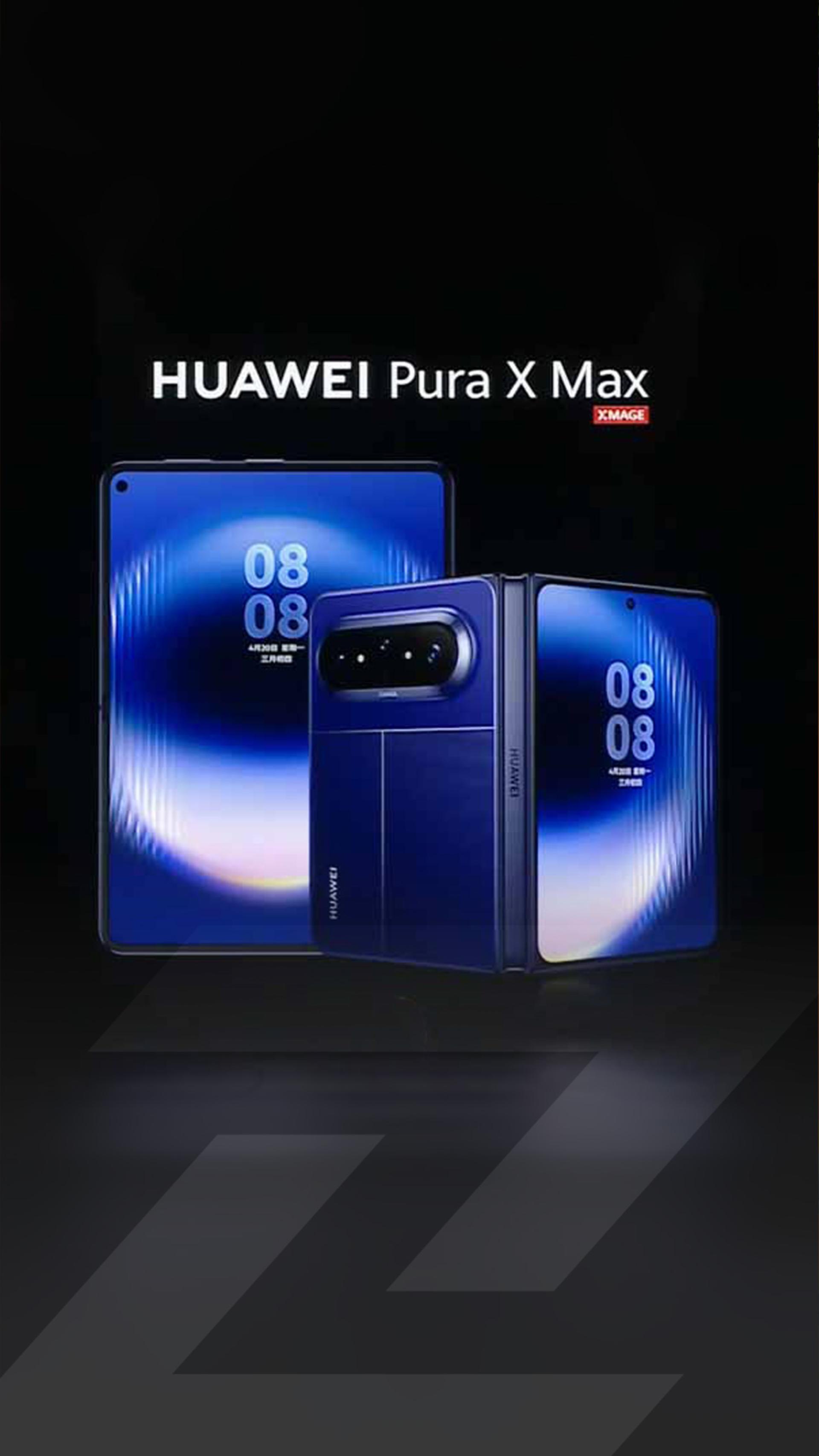 huawei pura x max unboxing