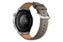 پشت ساعت هوشمند هواوی واچ GT 6 نسخه 46 میلی‌متری نقره ای با بند قهوه ای / Huawei Watch GT 6 46mm
