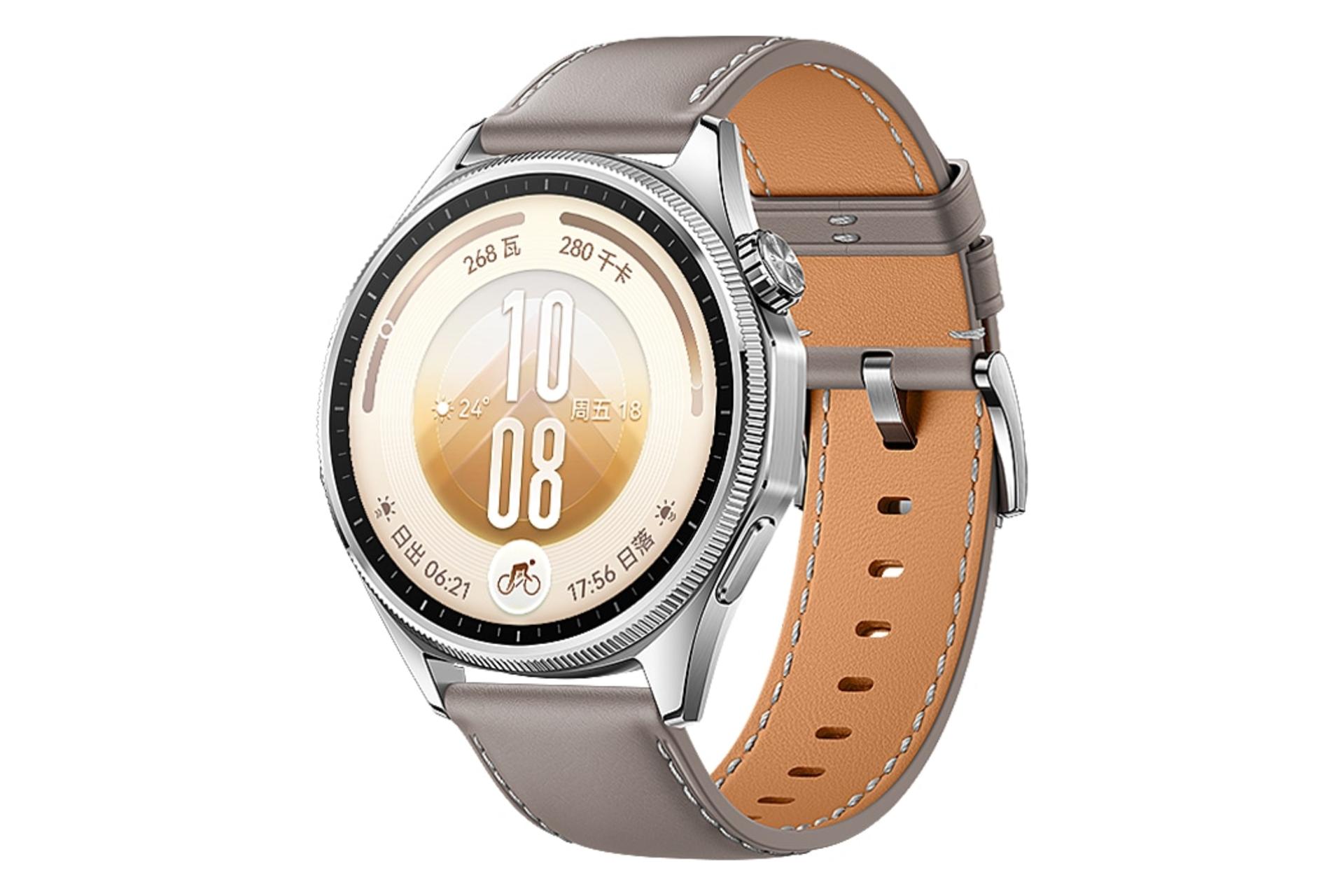 ساعت هوشمند هواوی واچ GT 7 نسخه 46 میلی‌متری نقره ای با بند خاکستری / Huawei Watch GT 7 46mm