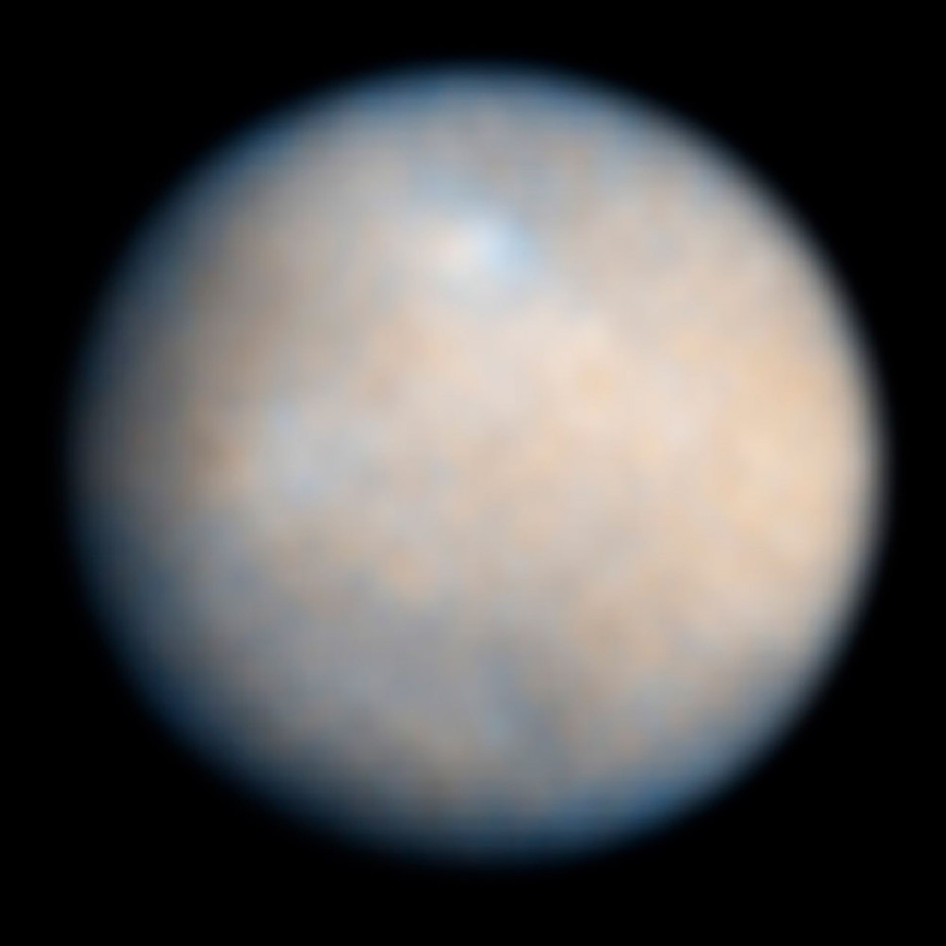 Hubble image of Ceres