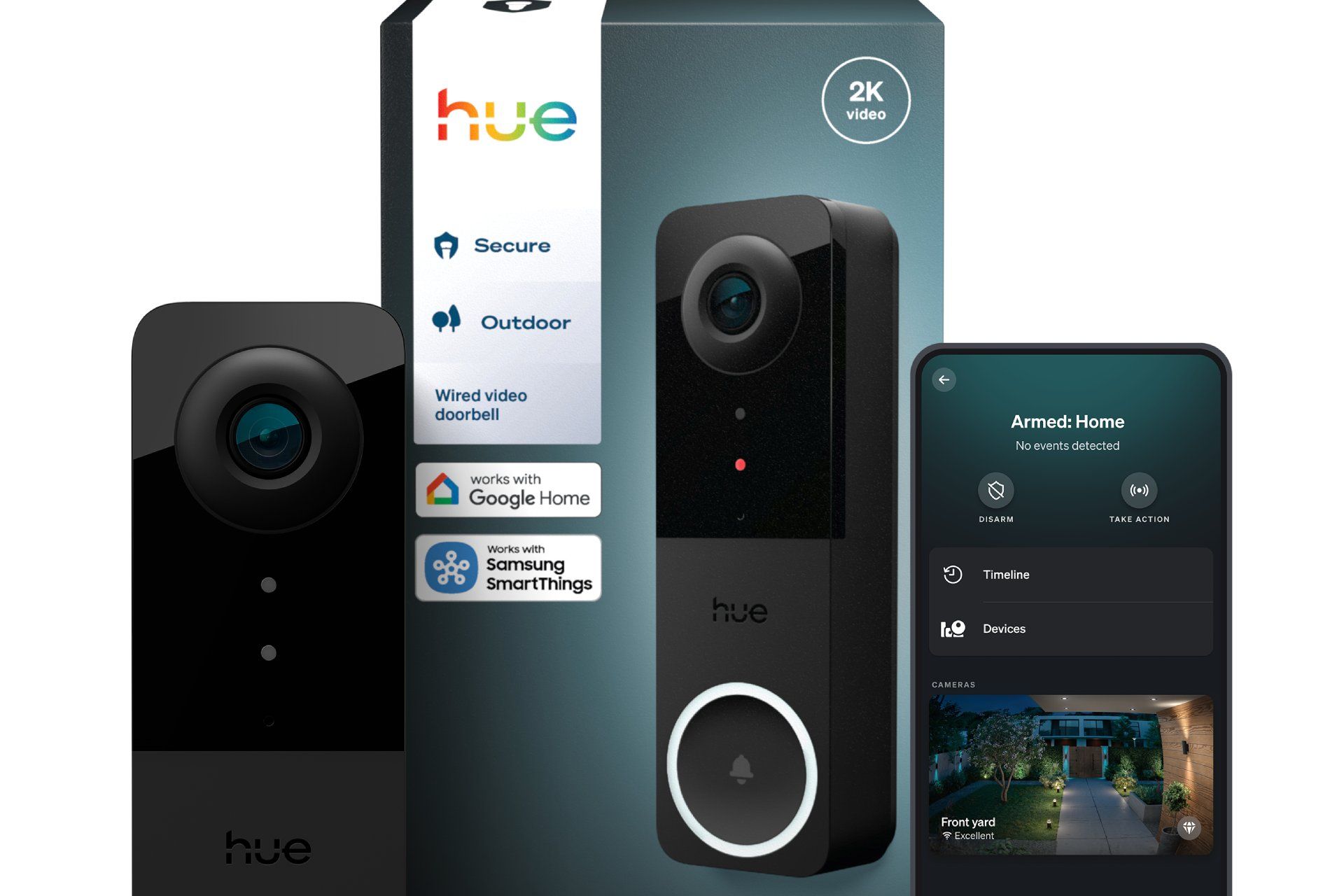 آیفون تصویری Hue Secure Video Doorbell