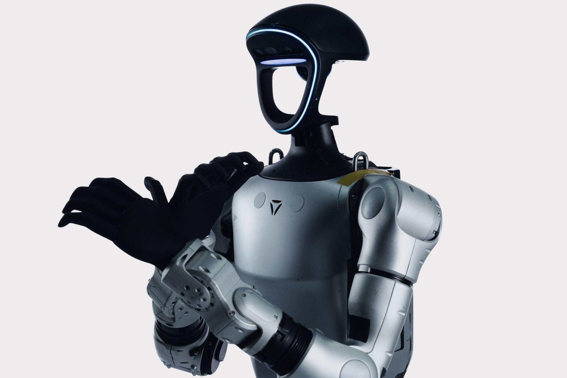 چهره‌ی ربات انسان‌نمای چینی