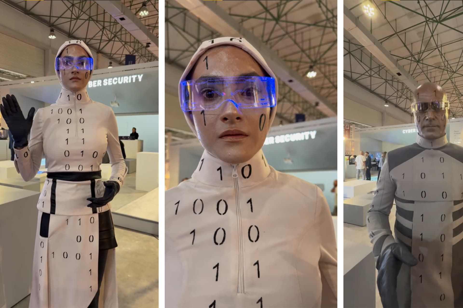 ربات‌های انسان‌نما در نمایشگاه