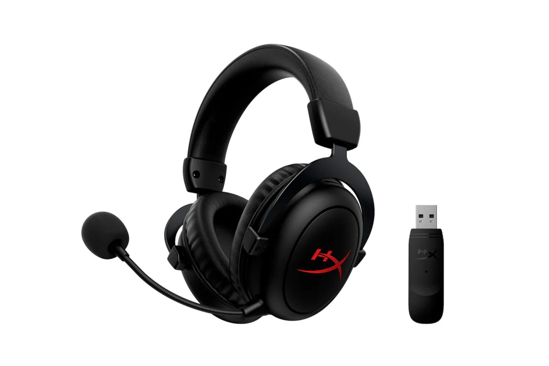 کانکتور و اتصال هدفون هایپر ایکس Cloud II Core Wireless