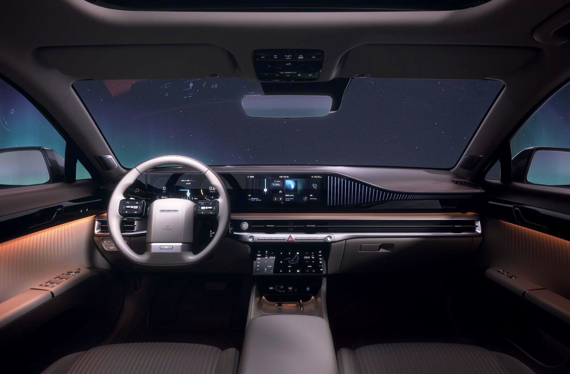 نمای داخل کابین هیوندای آزرا ۲۰۲۶