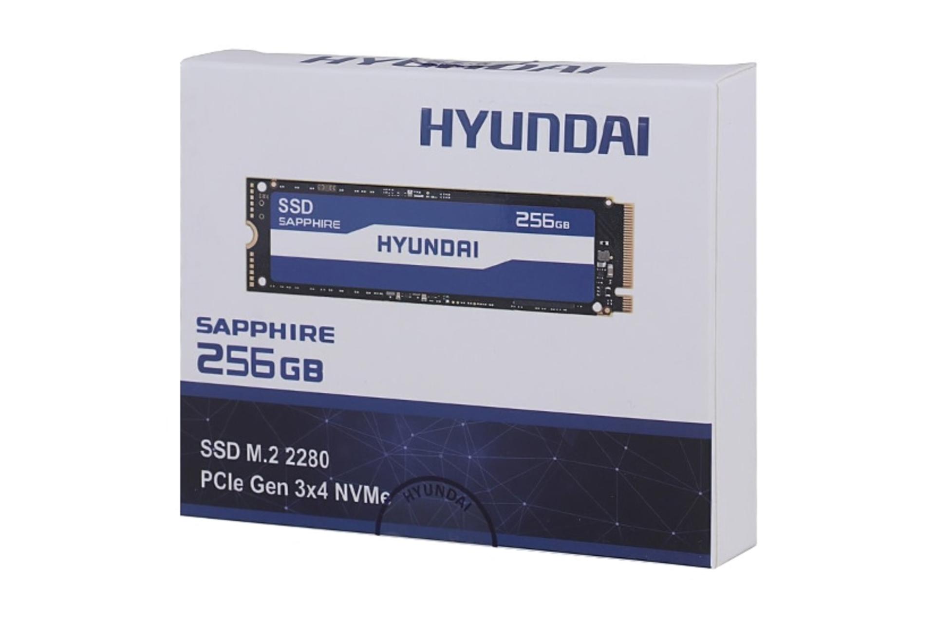 جعبه اس اس دی هیوندای Hyundai Sapphire NVMe M.2 256GB