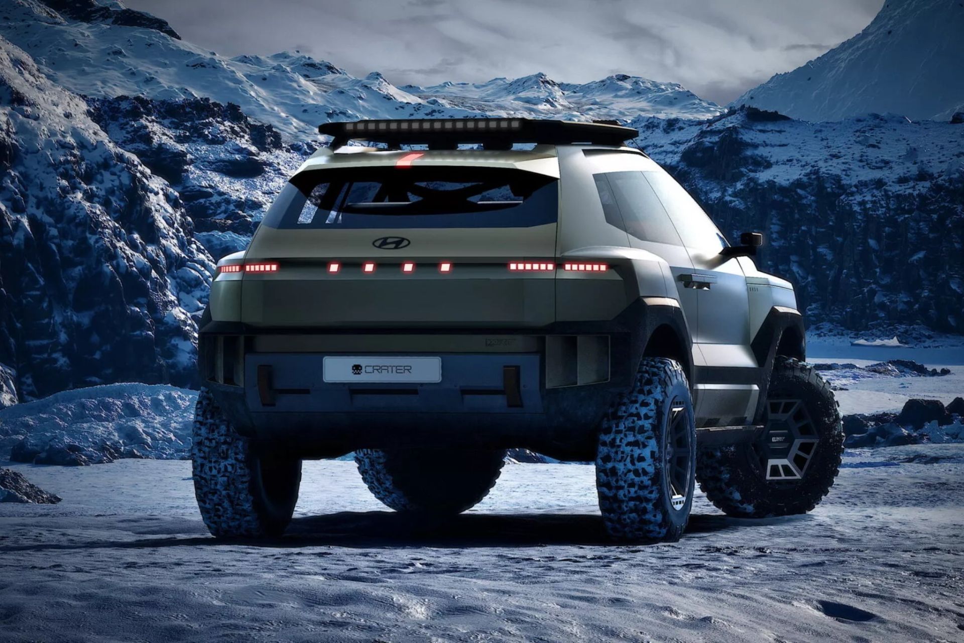 هیوندای توسان ۲۰۲۷ نمای پشت