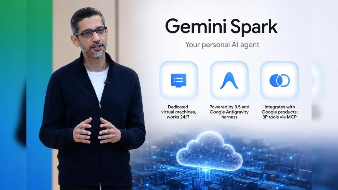 سوندار پیچای در رویداد I/O 2026 