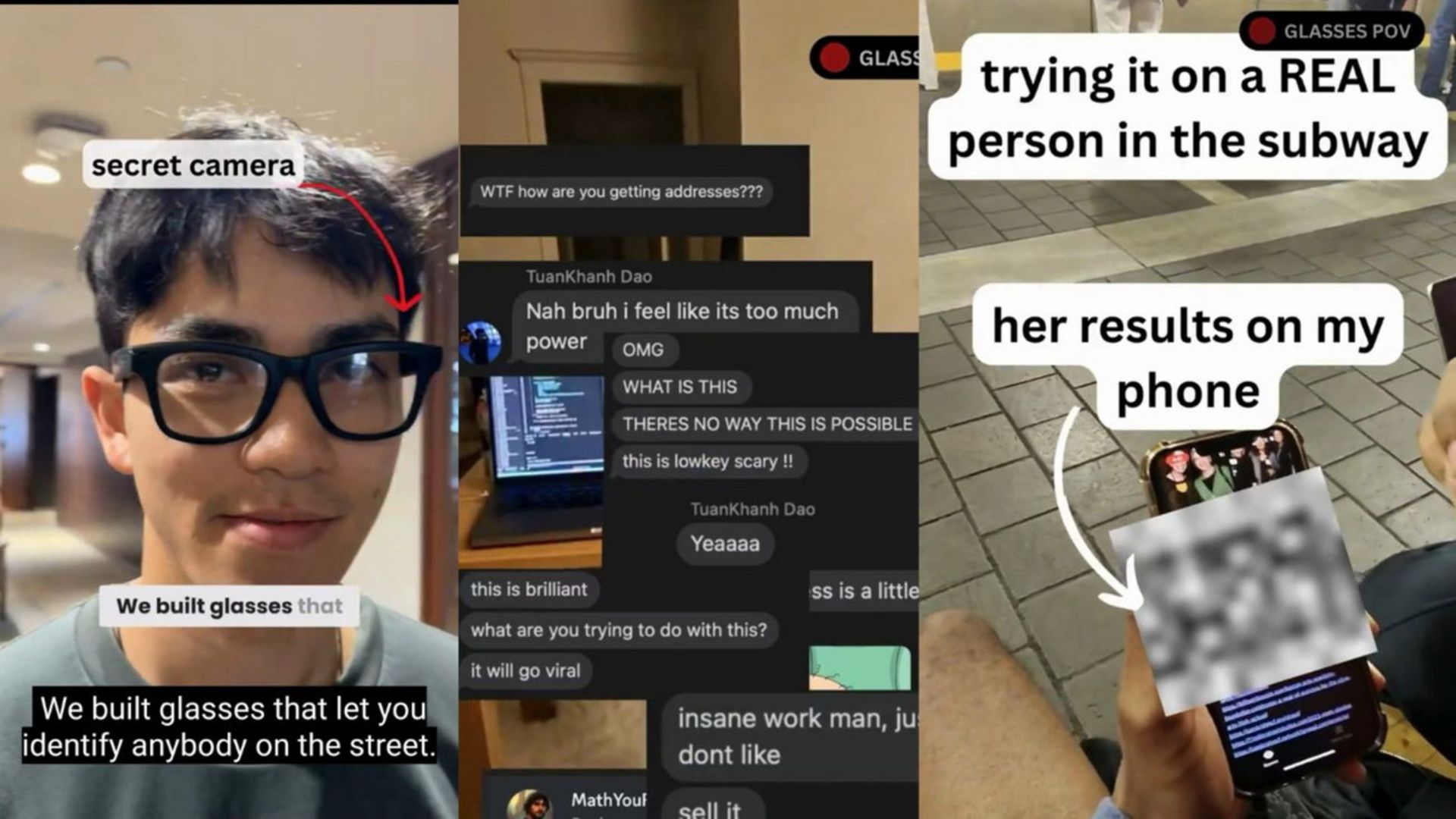 پروژه I-XRAY با عینک متا ری‌بن